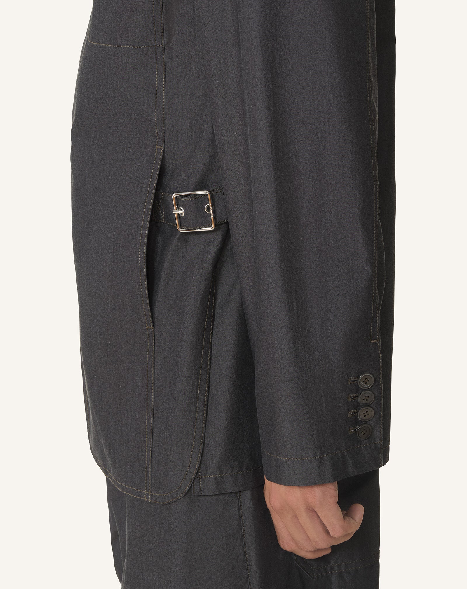 VESTE AMPLE EN CHAMBRAY