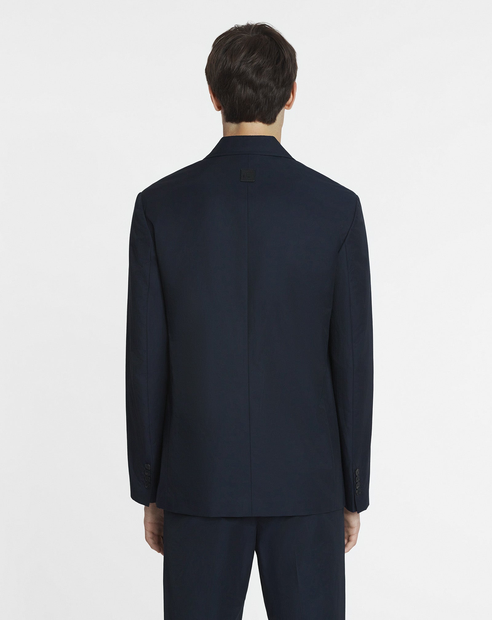 VESTE DROITE EN COTON TECHNIQUE