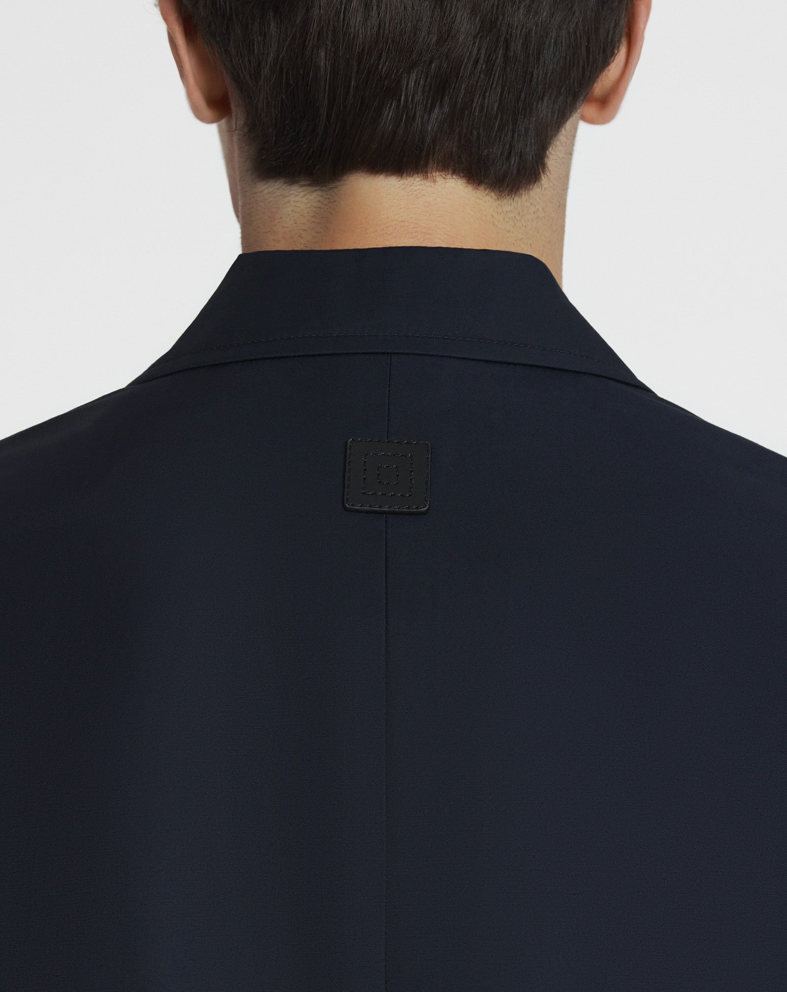 VESTE DROITE EN COTON TECHNIQUE