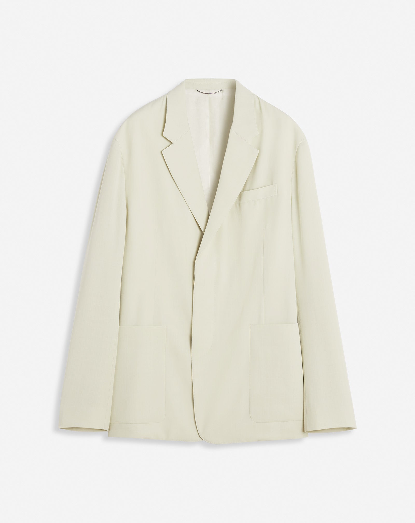 VESTE AMPLE EN LAINE MÉLANGÉE