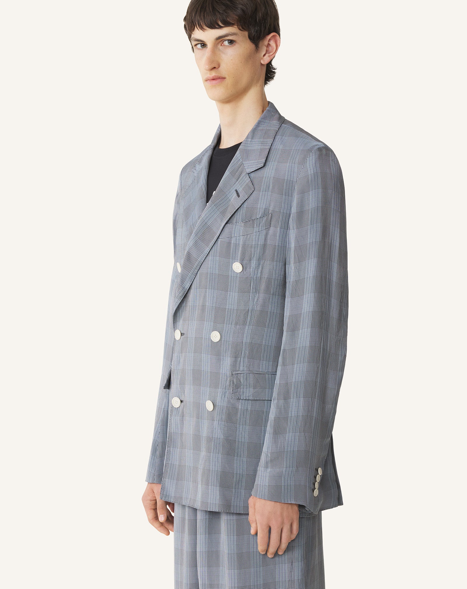 VESTE CROISÉE EN VISCOSE