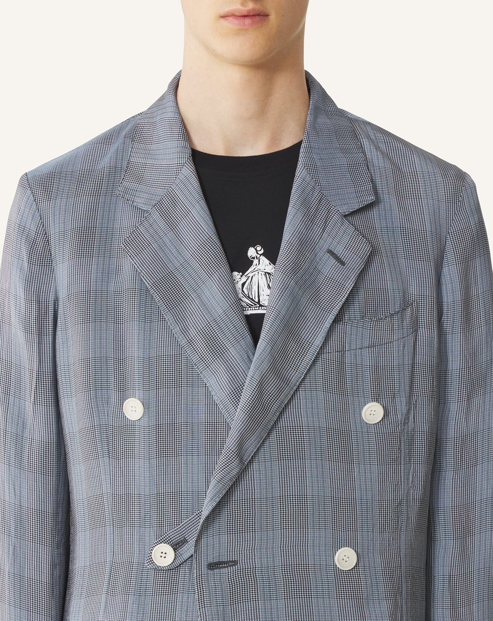 VESTE CROISÉE EN VISCOSE