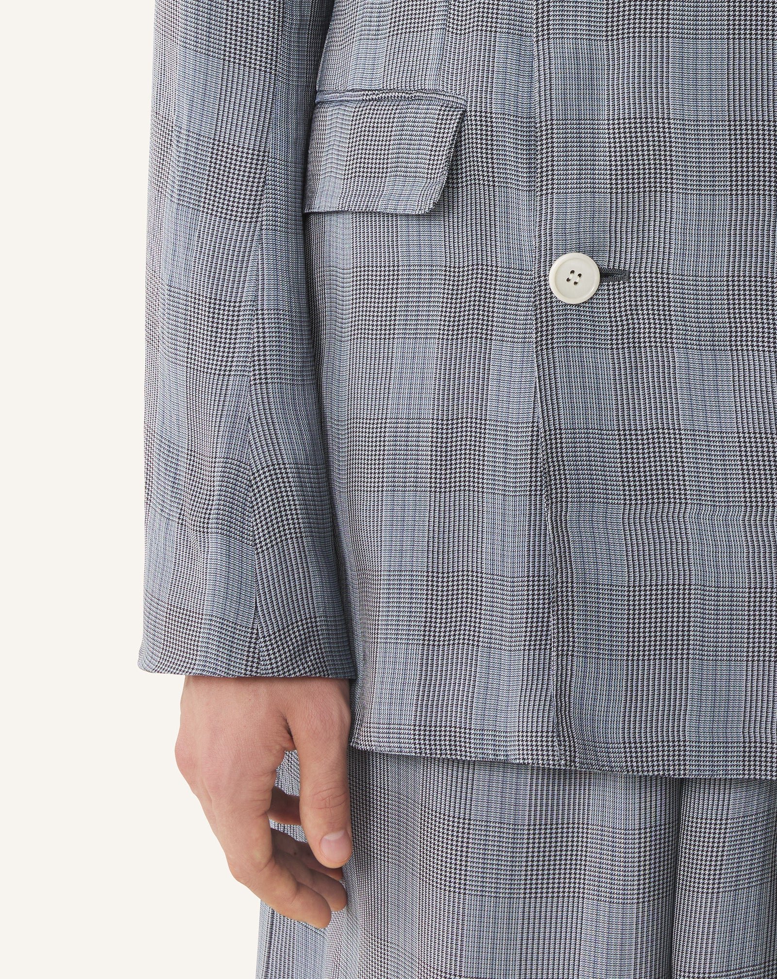 VESTE CROISÉE EN VISCOSE