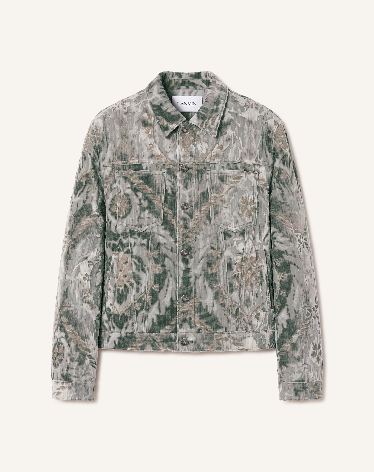 VESTE BEVILACQUA EN MOTIF PIGNA GRIS