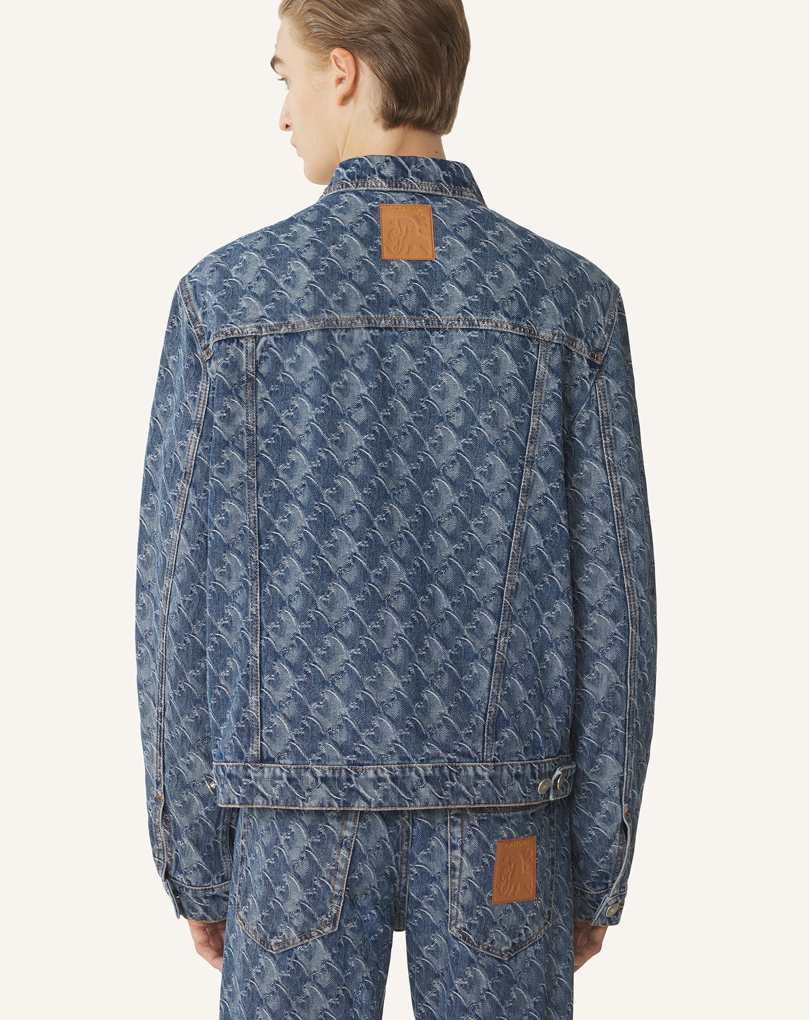 VESTE EN DENIM JACQUARD LUNAR YEAR