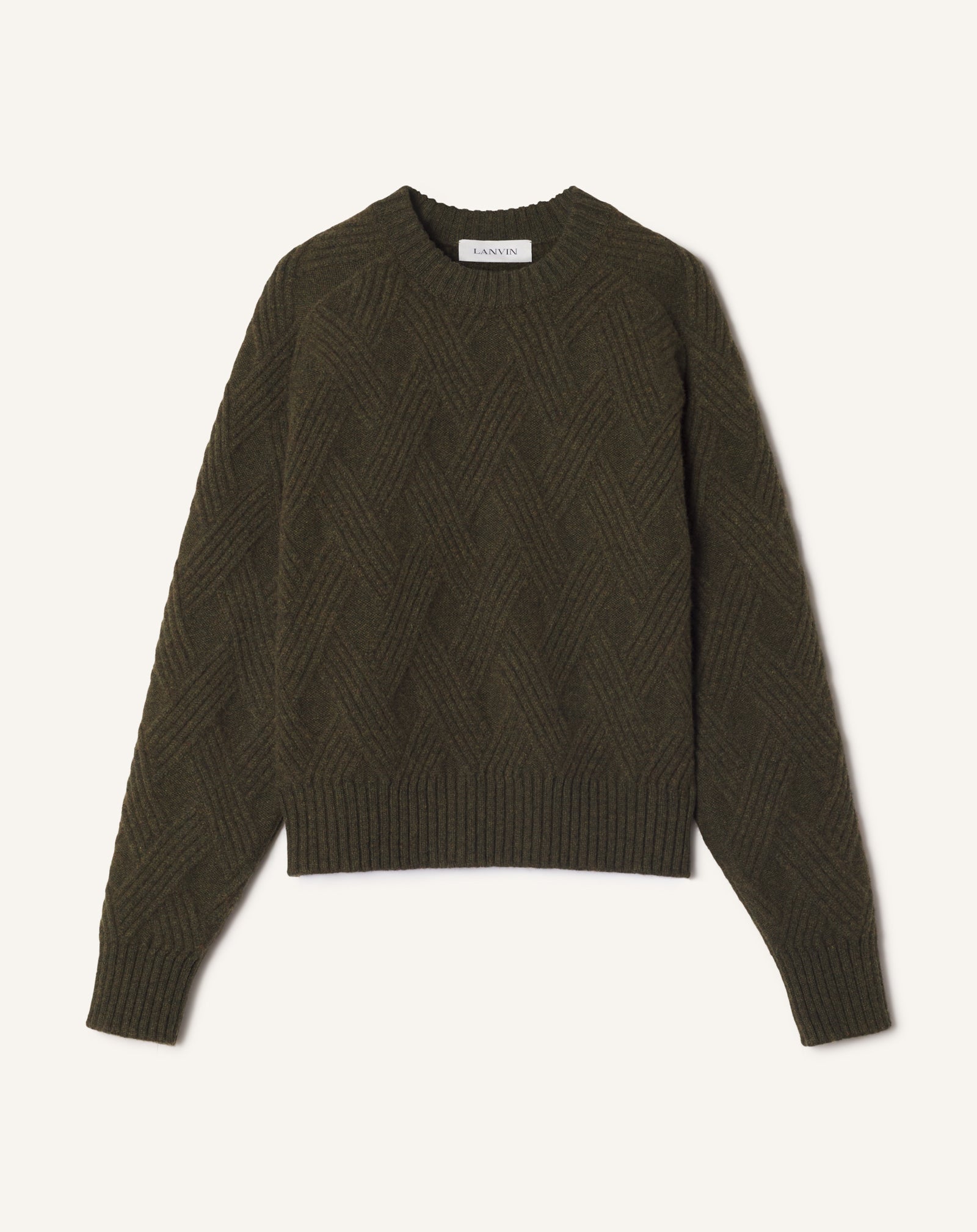 PULL EN LAINE TORSADÉE