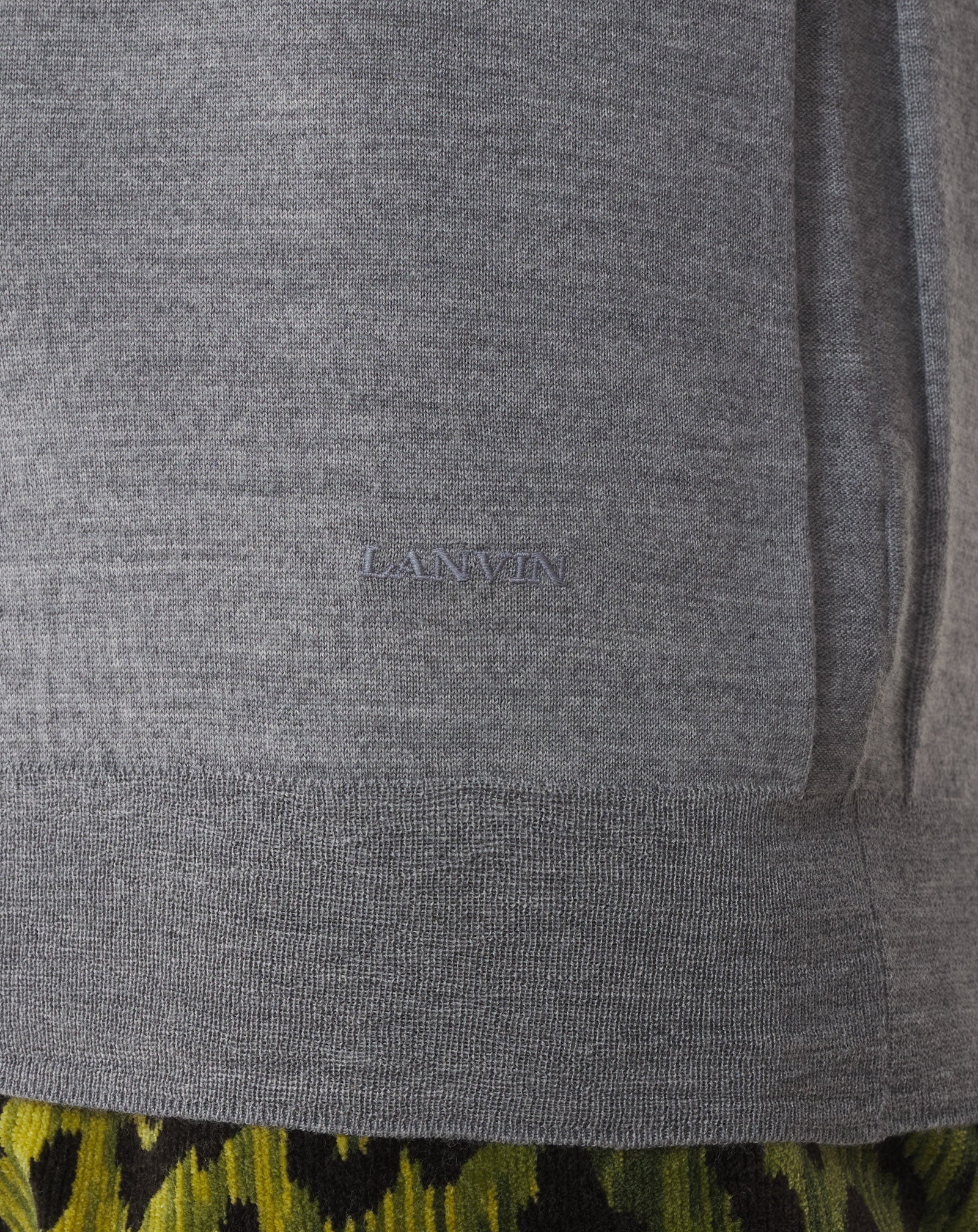 PULL CLASSIQUE EN LAINE MÉRINOS NOIR