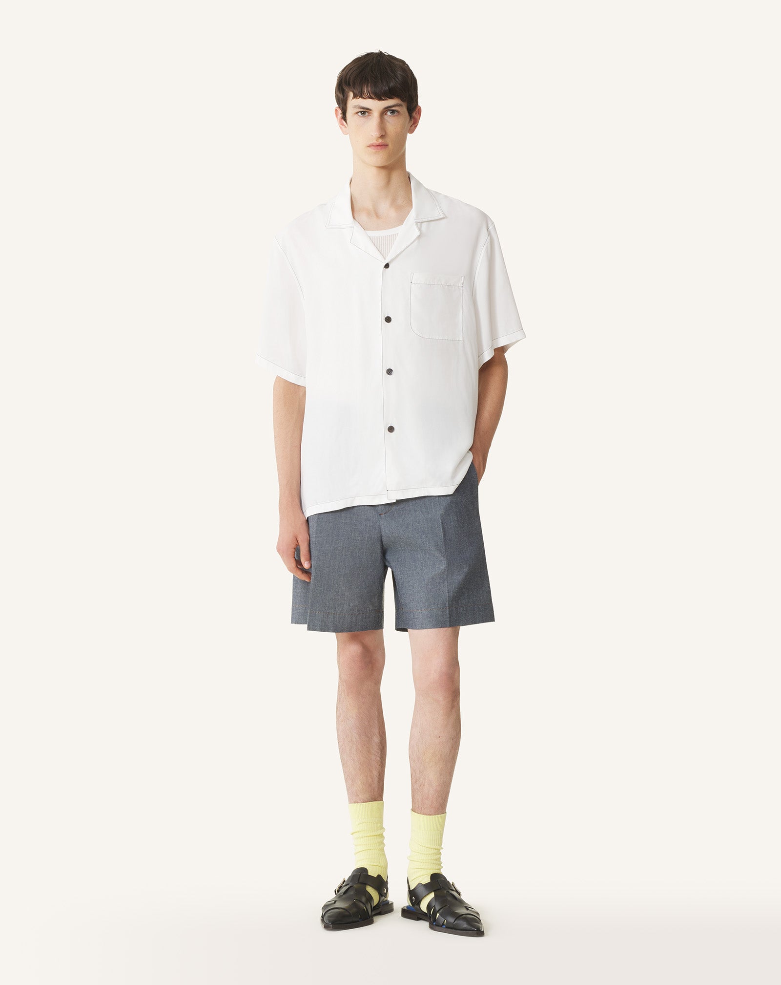 CHEMISE DOS IMPRIMÉ LA MÈRE ET L'ENFANT