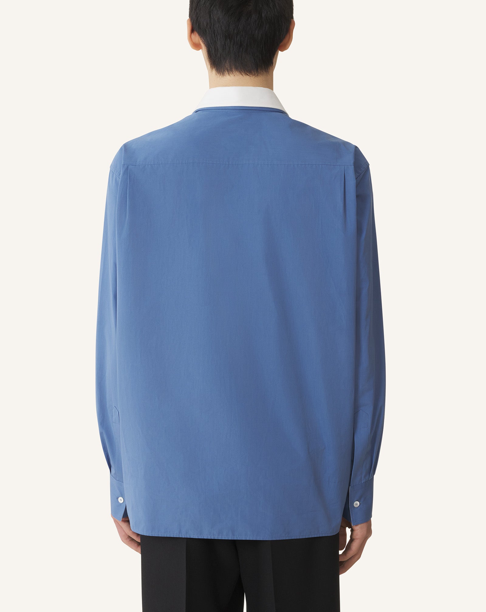 CHEMISE AMPLE EN POPELINE DE COTON