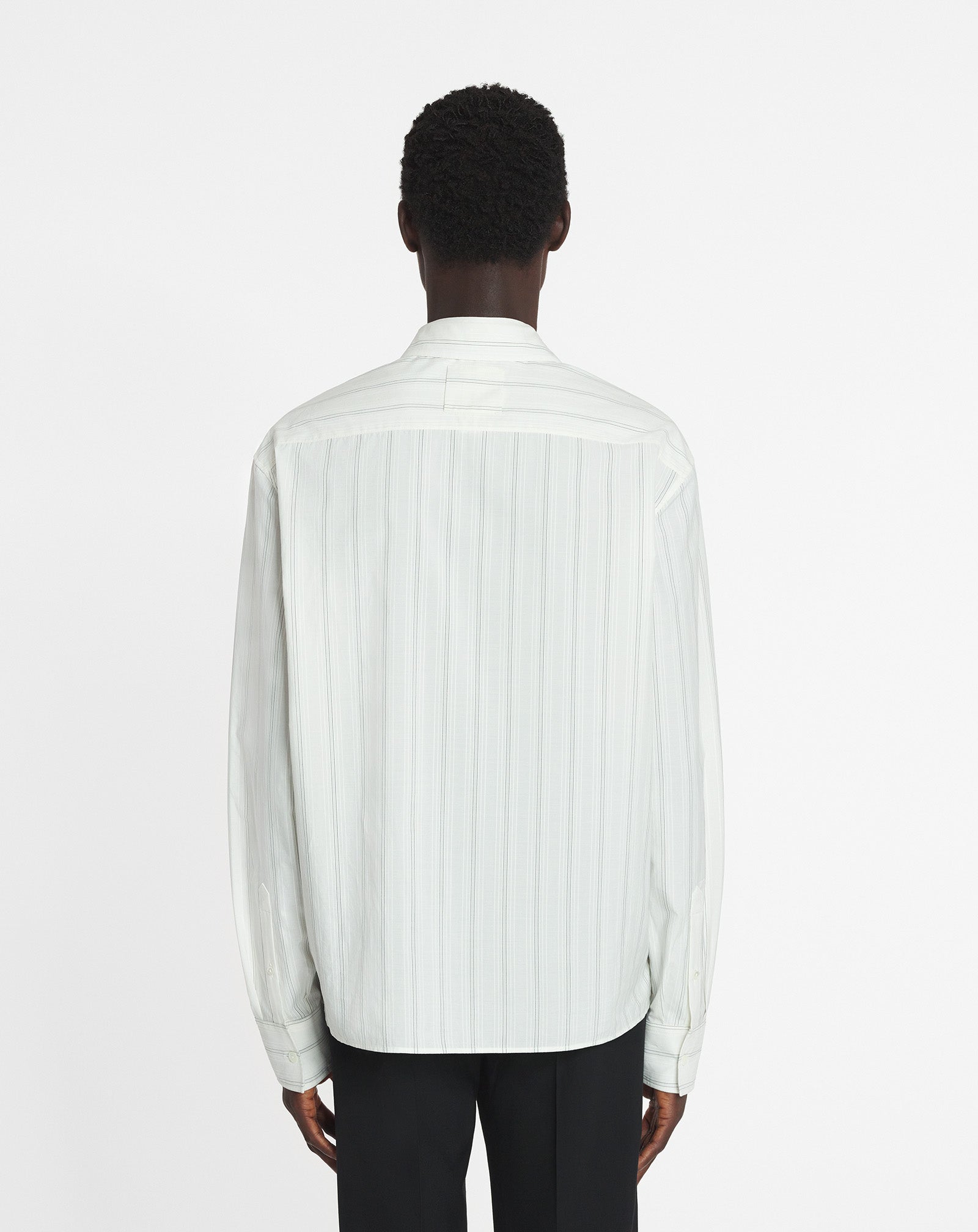 CHEMISE DROITE EN COTON