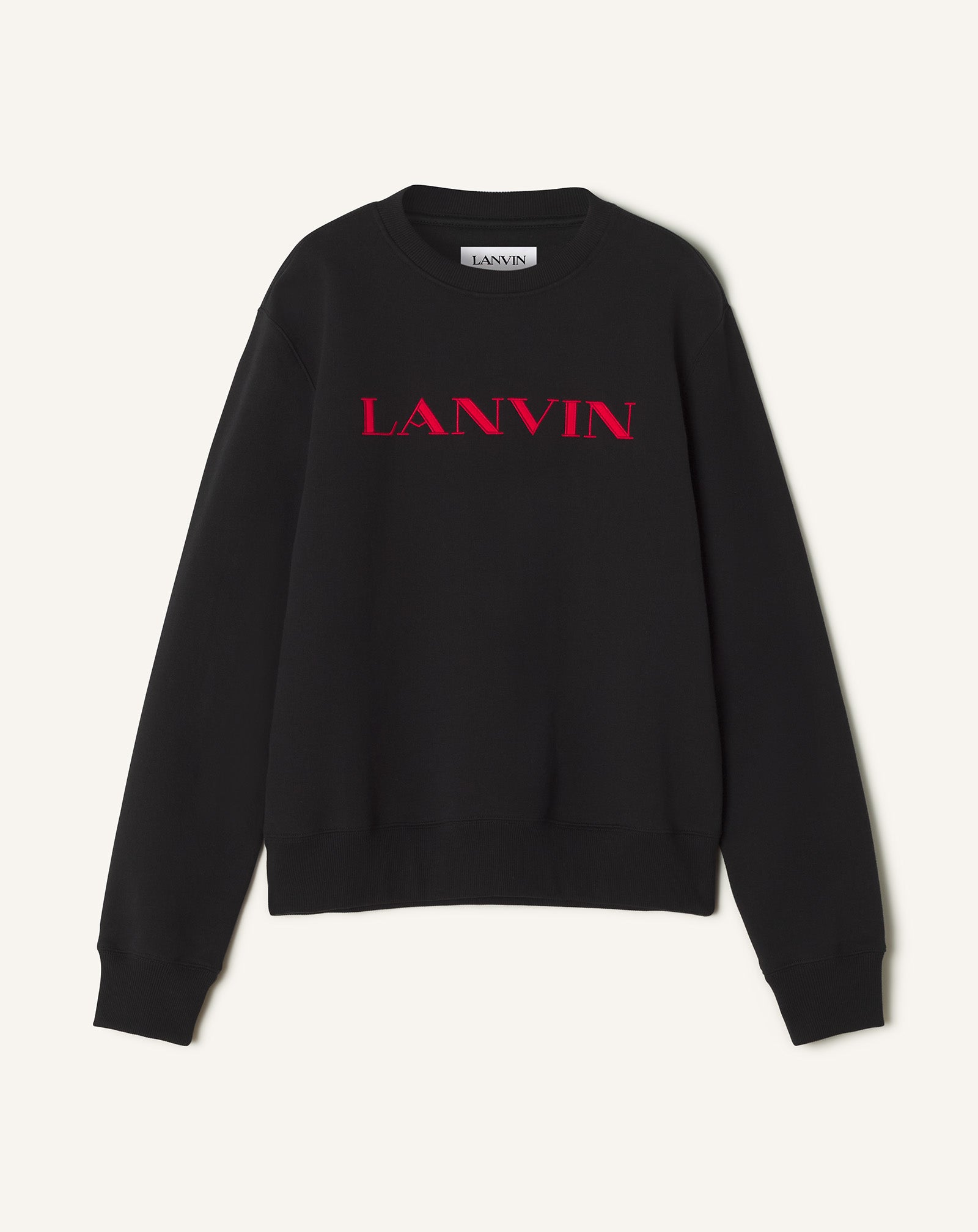 SWEATSHIRT BRODÉ LANVIN EN COTON