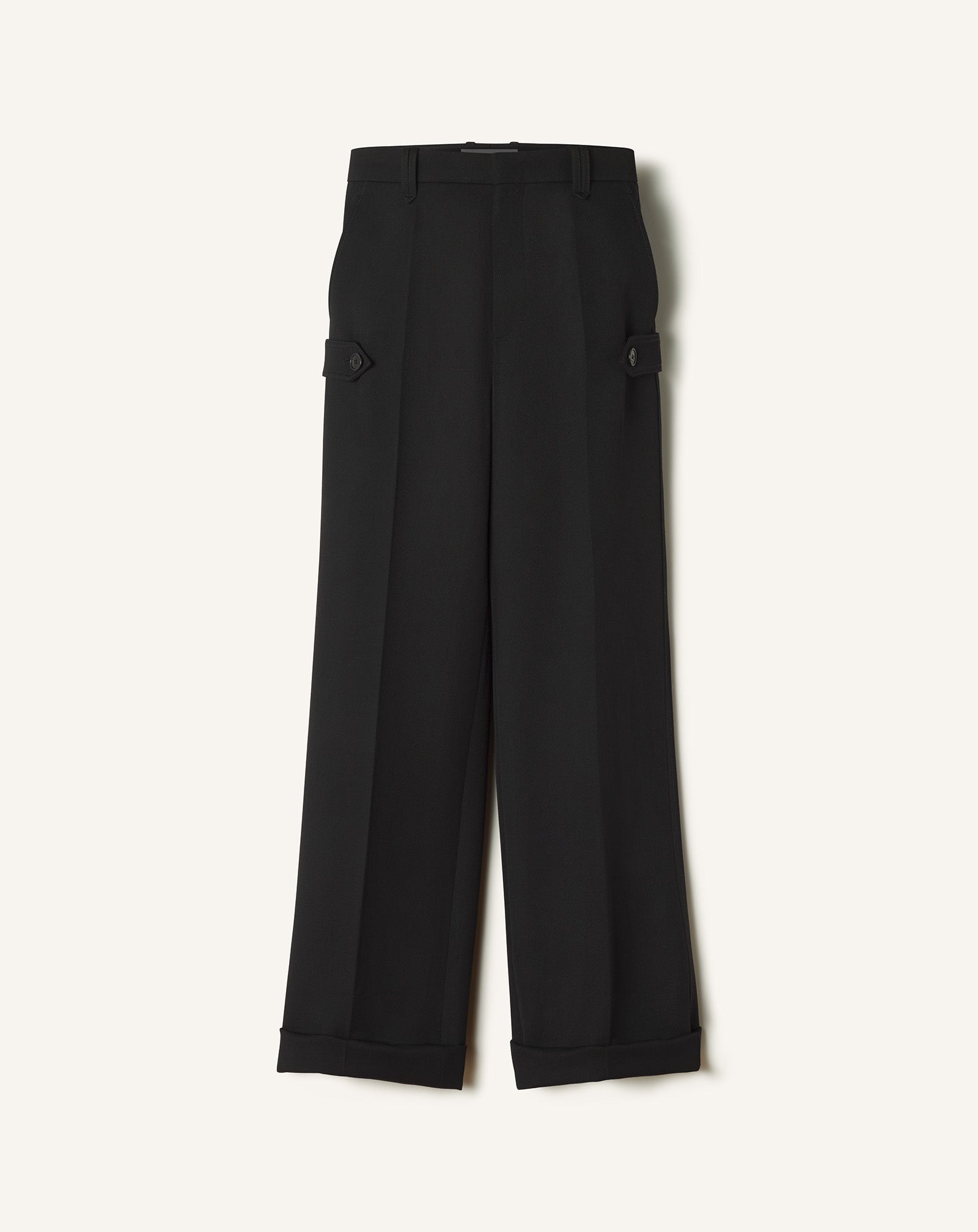 PANTALON CHINO EN LAINE LÉGÈRE