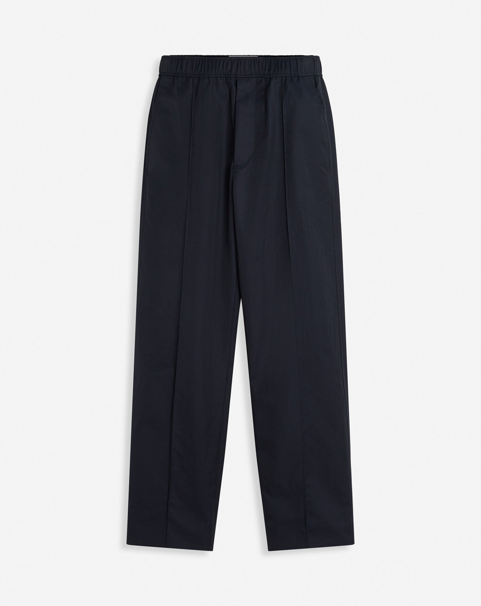 PANTALON À TAILLE ÉLASTIQUÉE EN COTON TECHNIQUE
