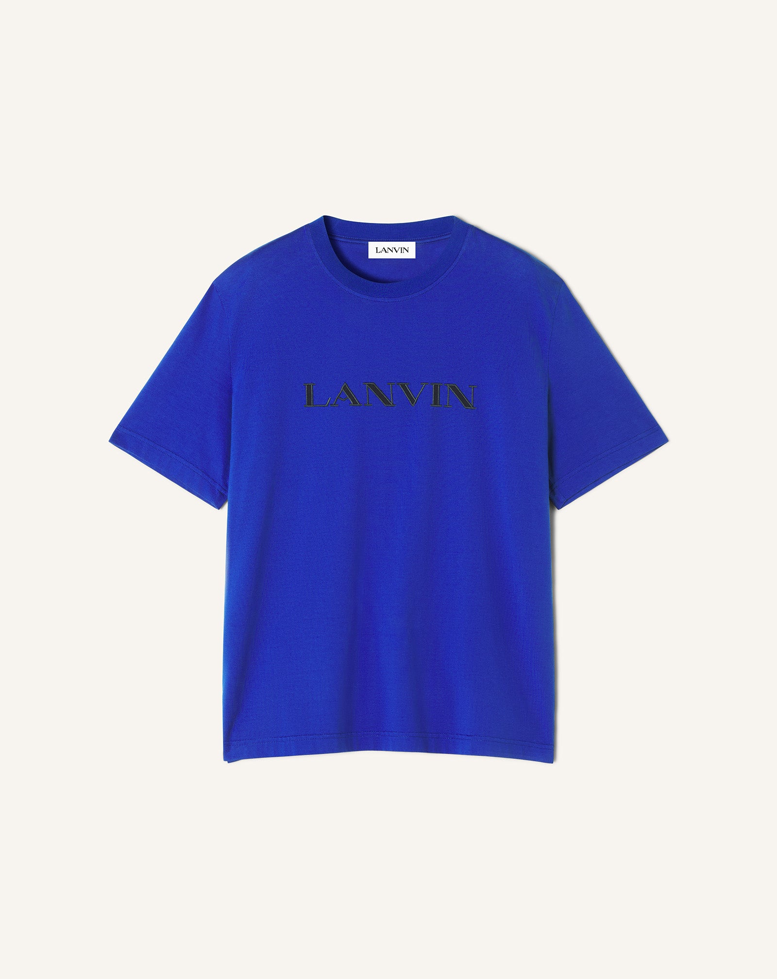 T-SHIRT BRODÉ LANVIN EN COTON
