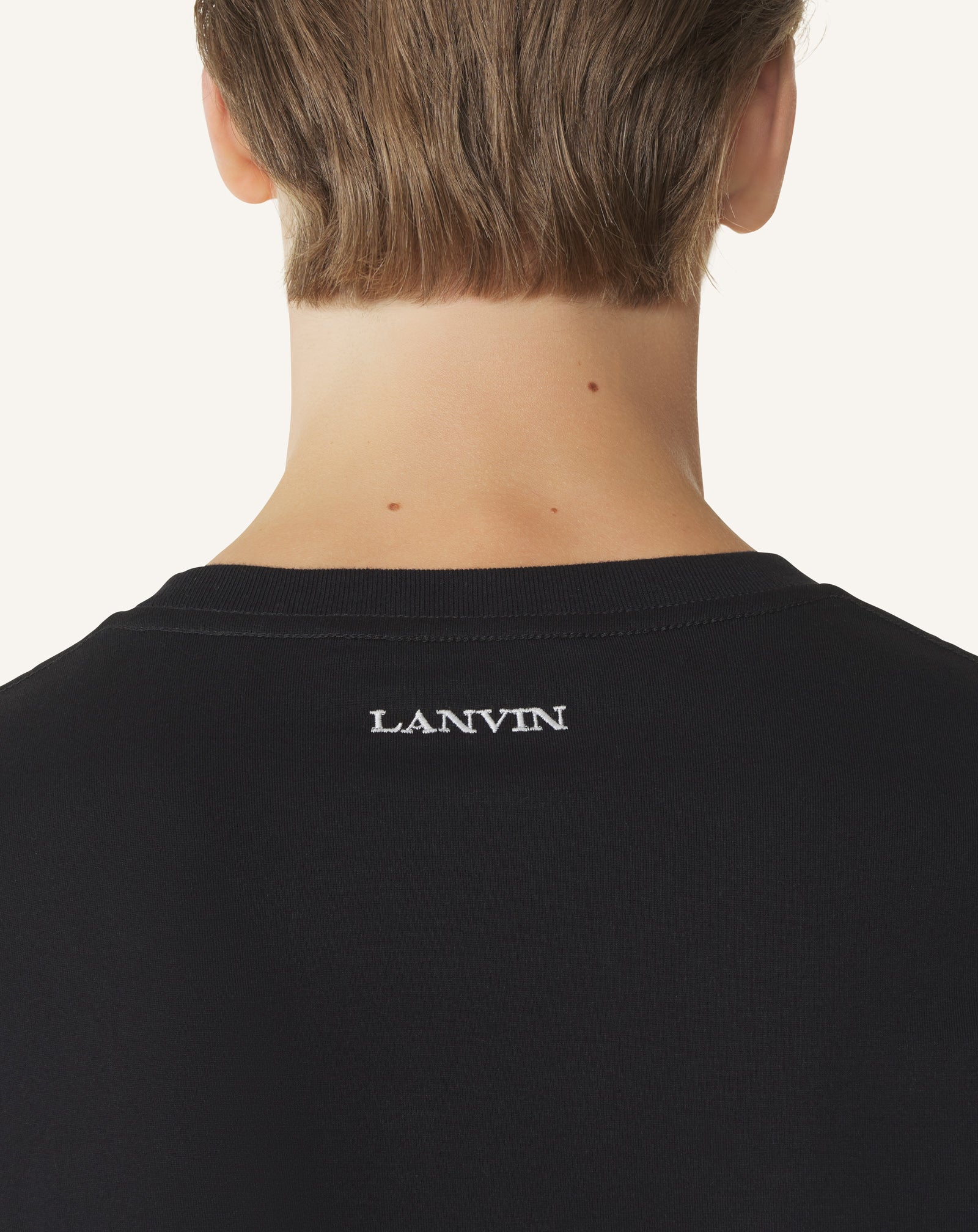 T-SHIRT IMPRIMÉ LA MÈRE ET L'ENFANT NOIR