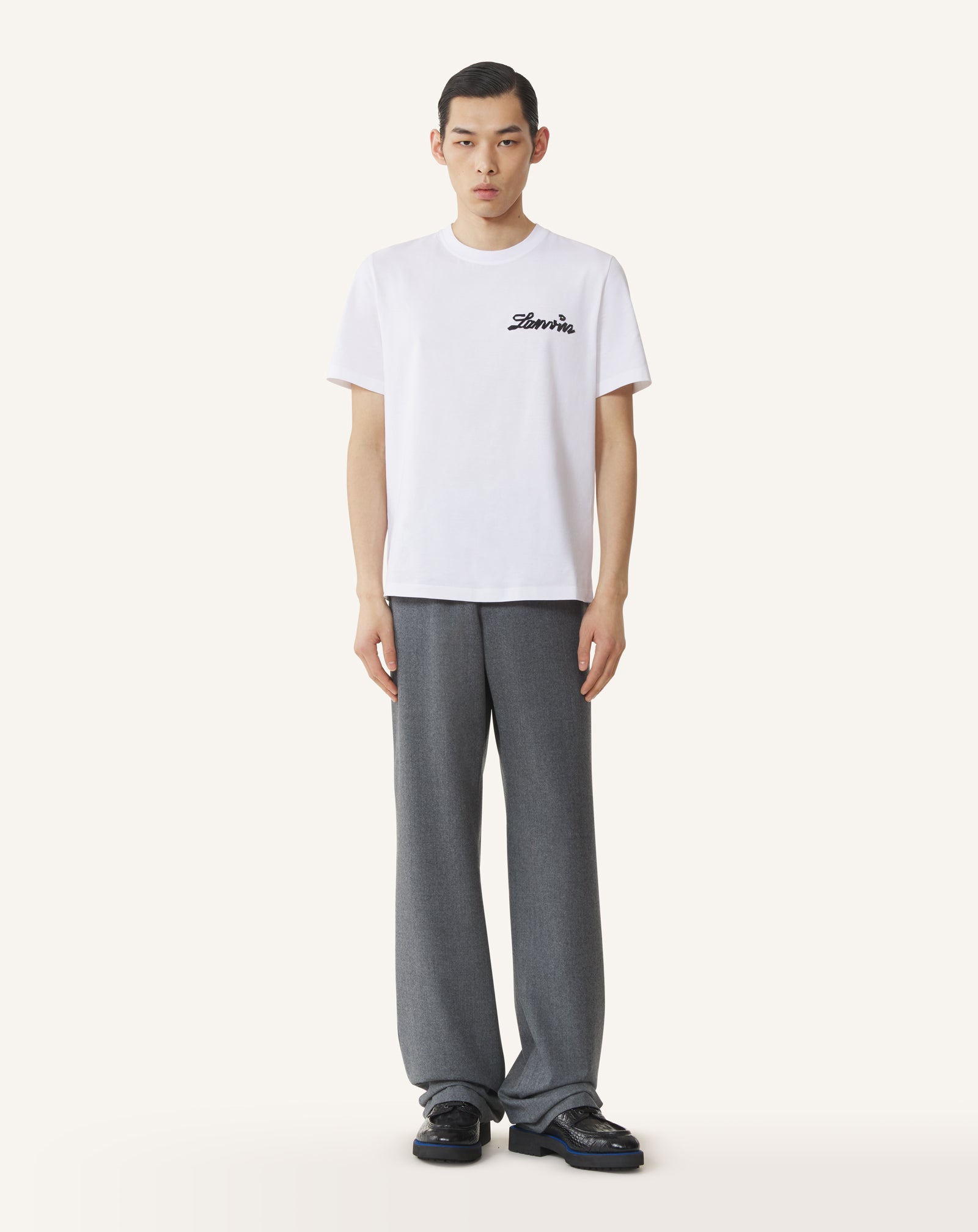 T-SHIRT PETIT RUBAN LANVIN EN COTON BLANC