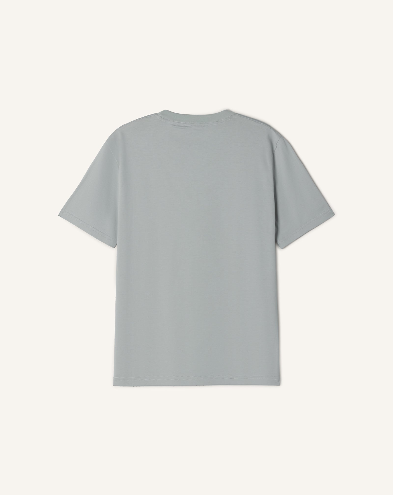 T-SHIRT BRODÉ LA MÈRE ET L'ENFANT EN JERSEY GRIS
