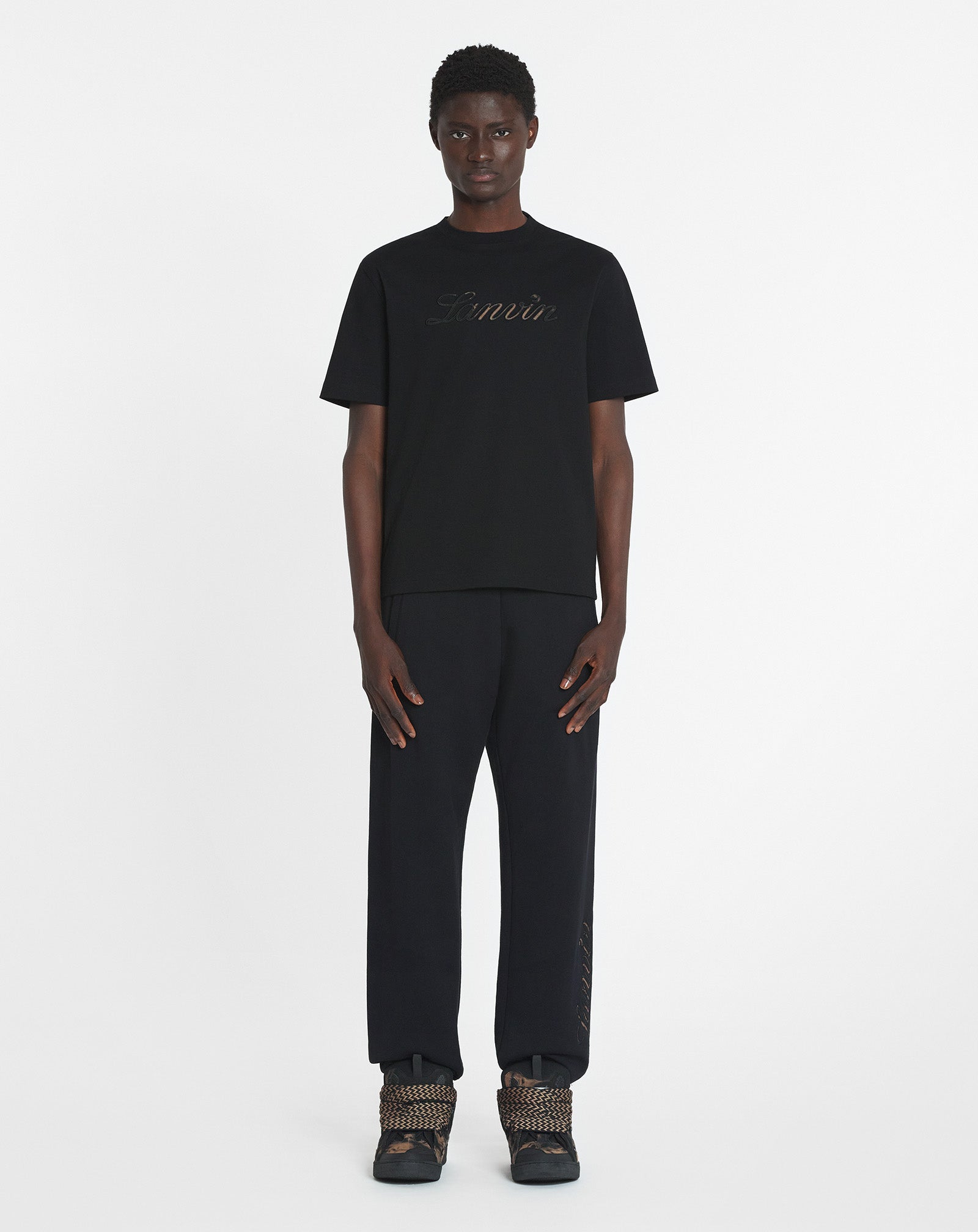 T-SHIRT LOGO DENIM