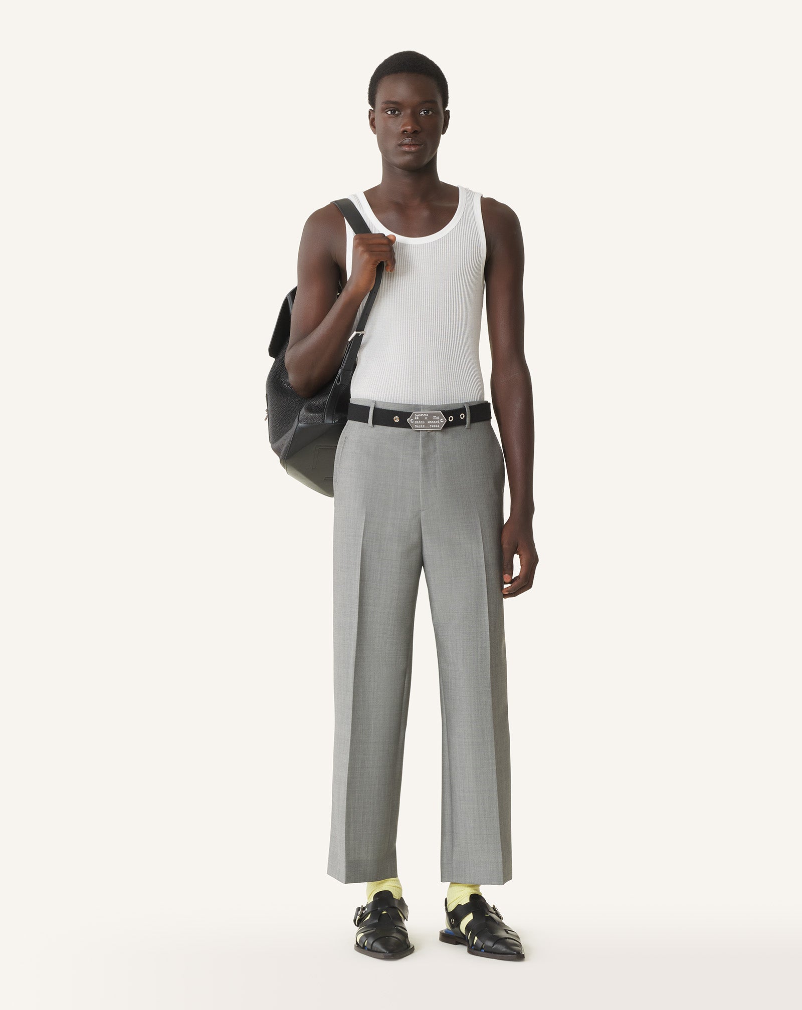 DÉBARDEUR EN JERSEY PLISSÉ