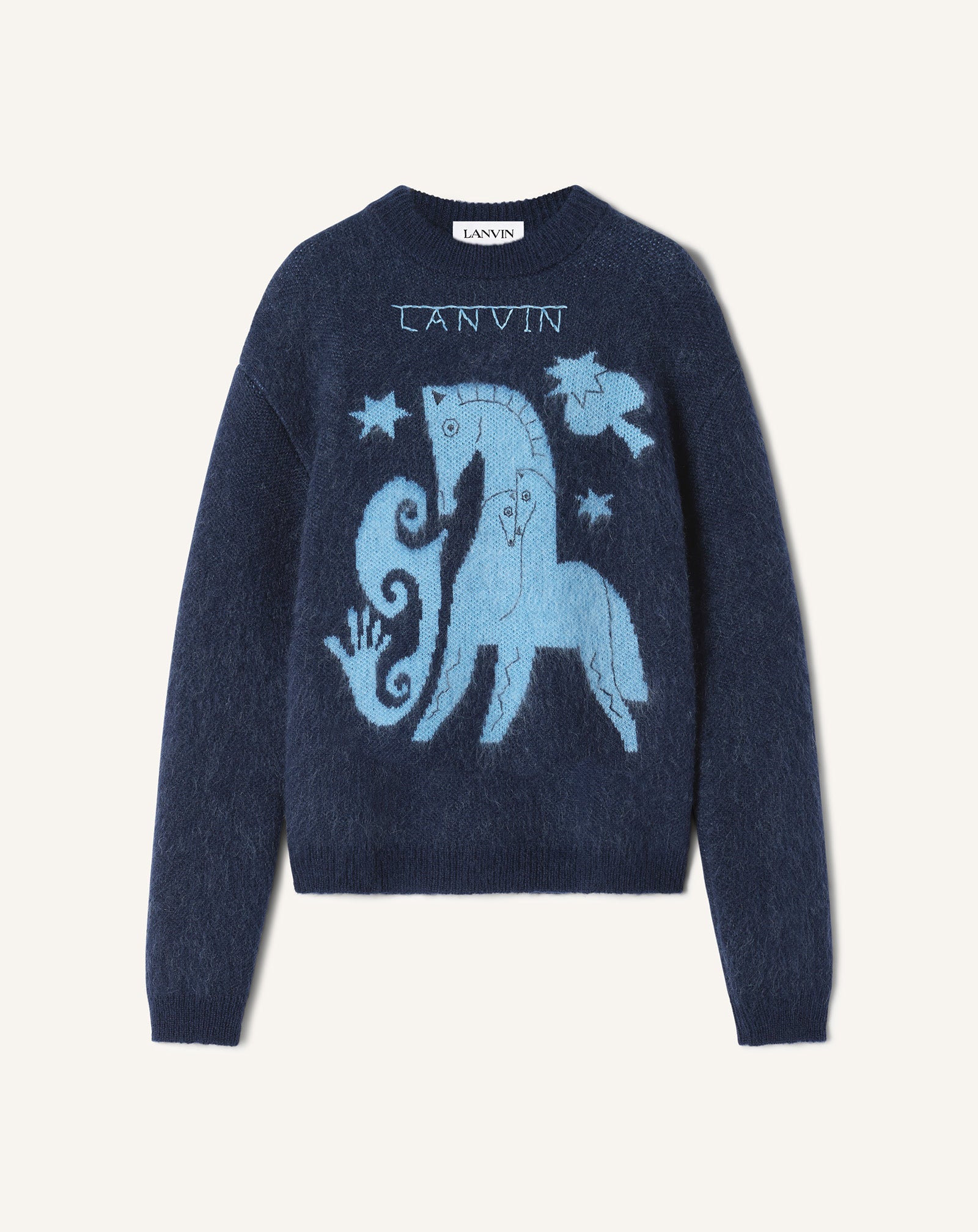 PULL EN MOHAIR JACQUARD LUNAR YEAR