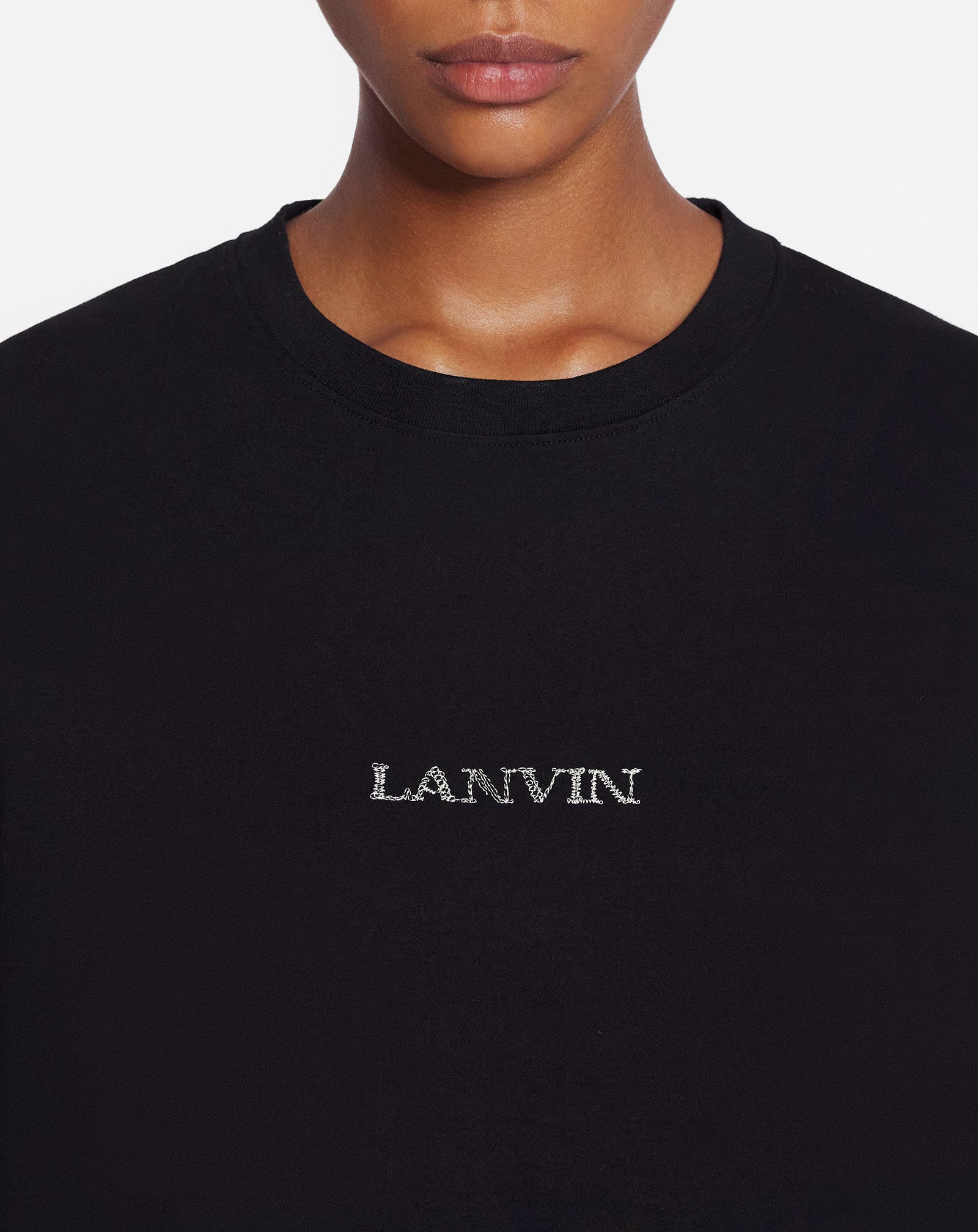 T-SHIRT LOGO LANVIN UNISEXE