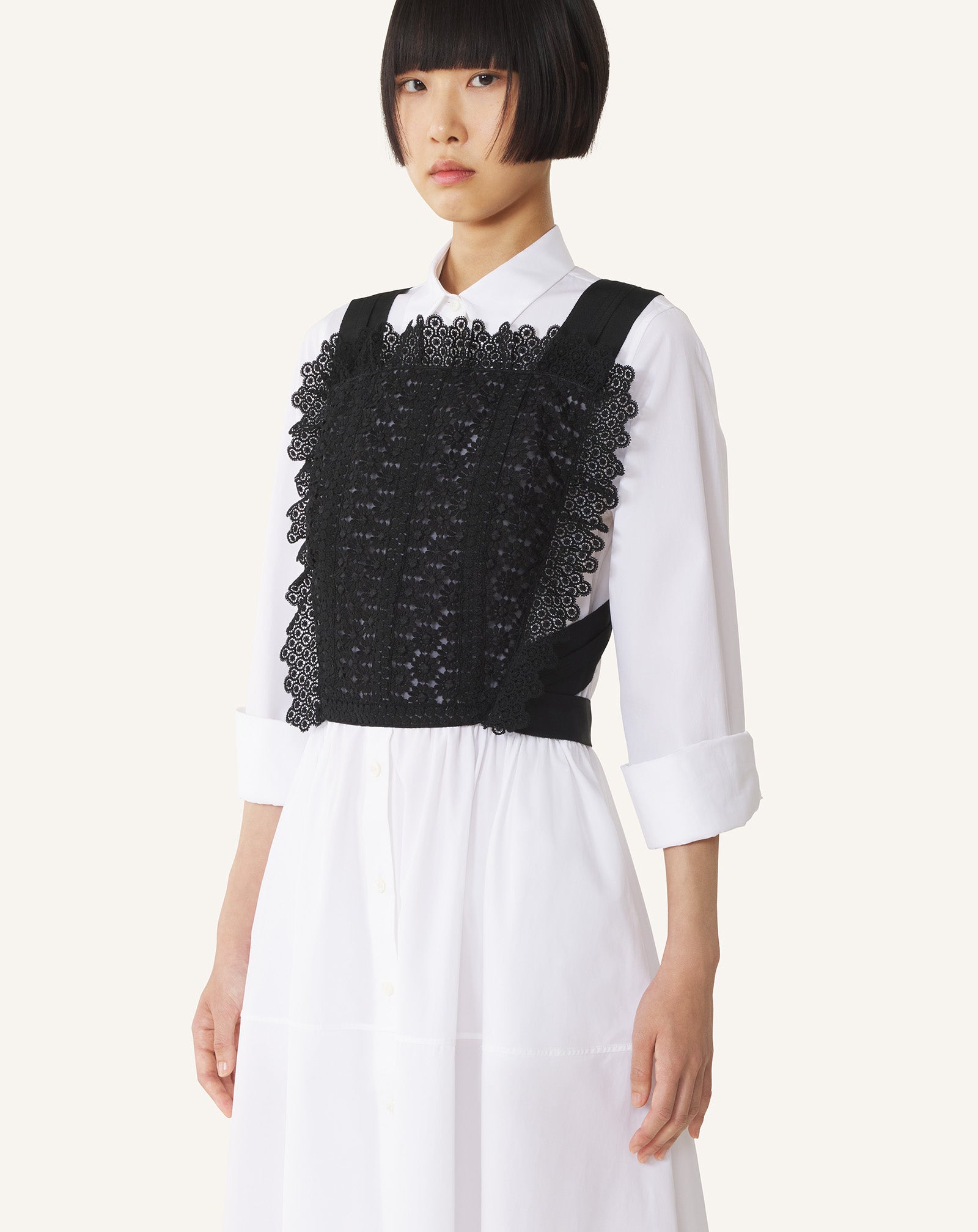 PLASTRON EN GUIPURE