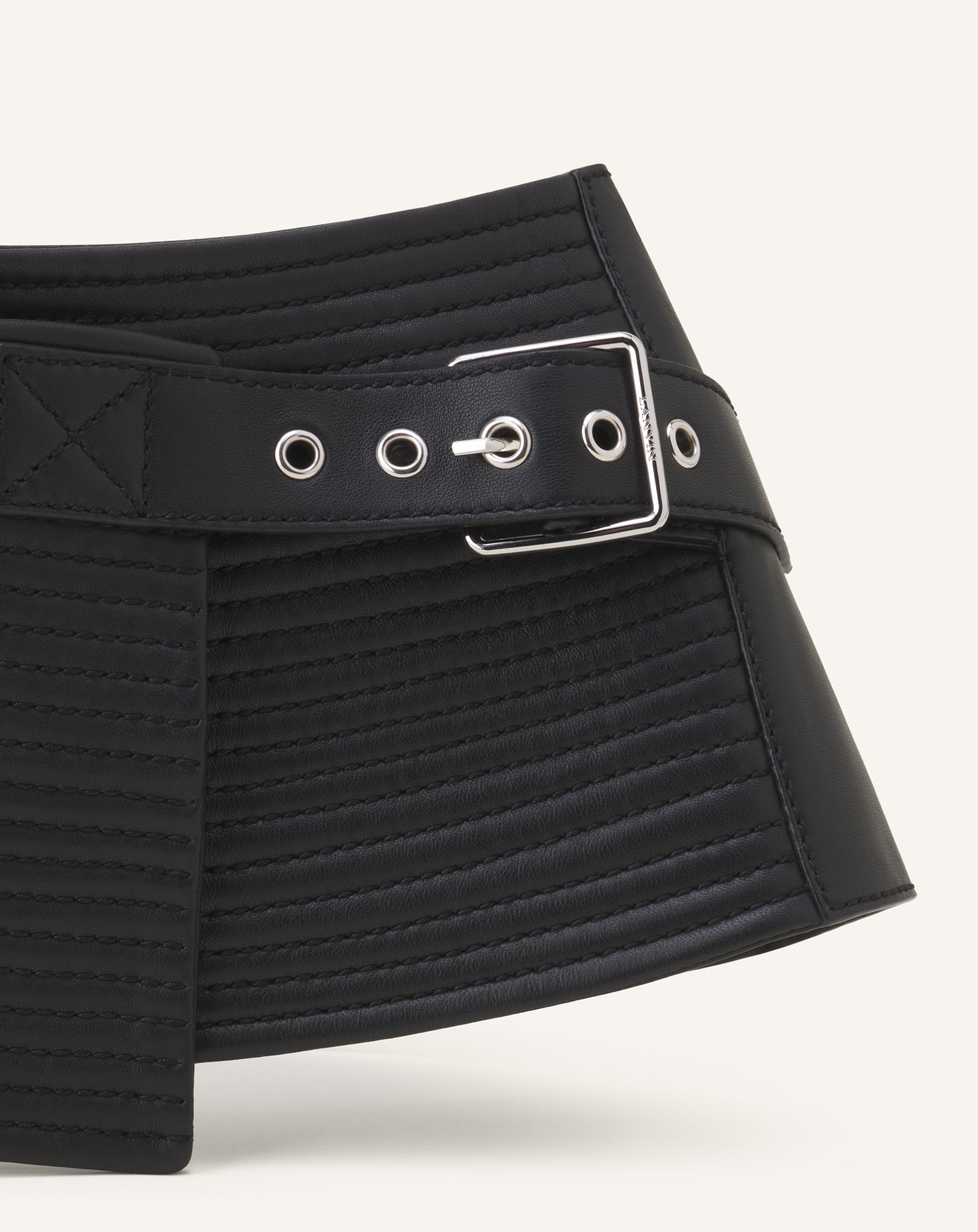 CEINTURE LARGE EN CUIR