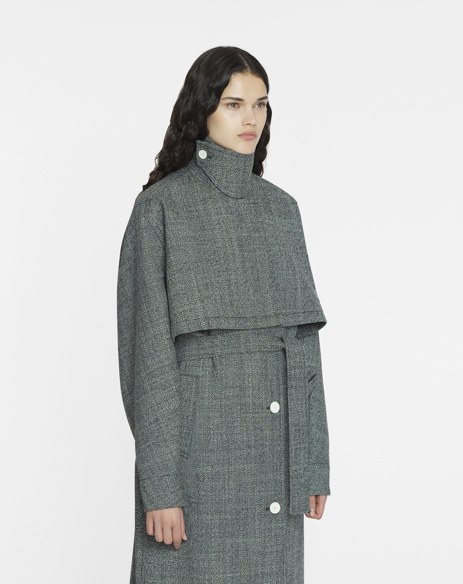 TRENCH-COAT EN LAINE