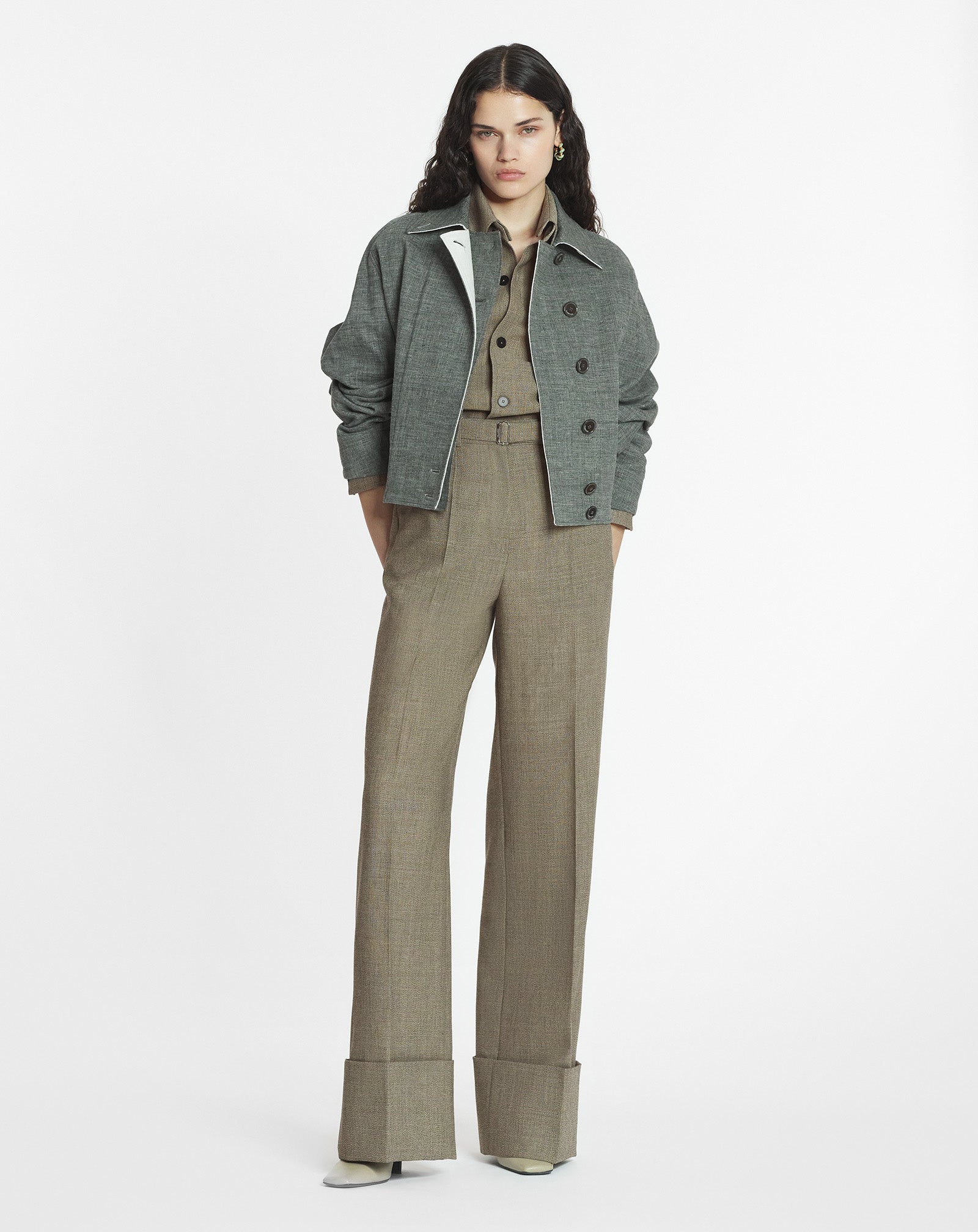 BLOUSON EN LIN