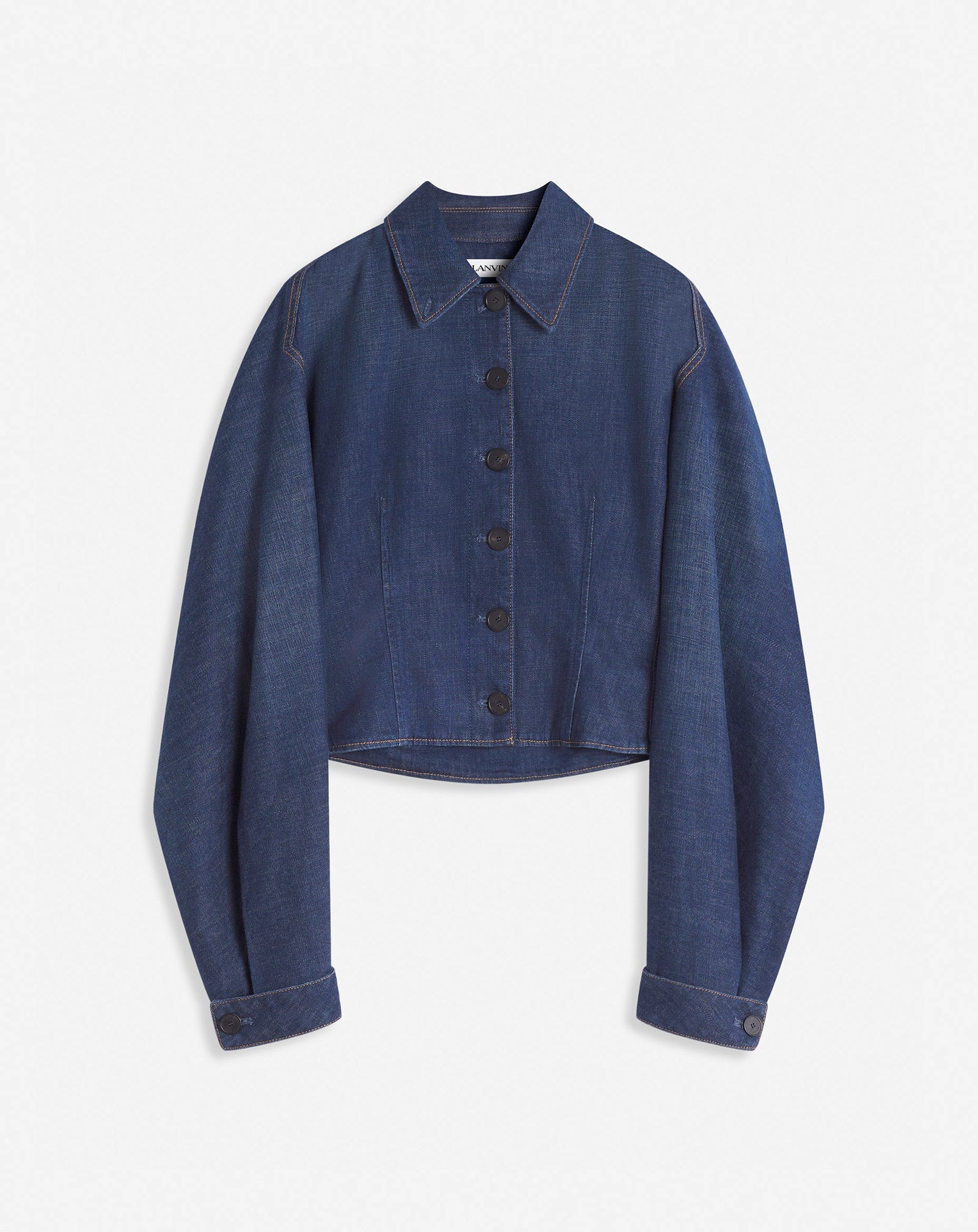 BLOUSON CINTRÉ EN DENIM
