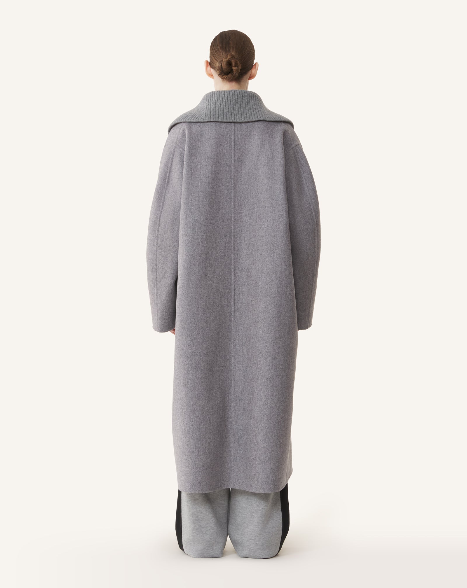MANTEAU EN LAINE CACHEMIRE DOUBLE FACE