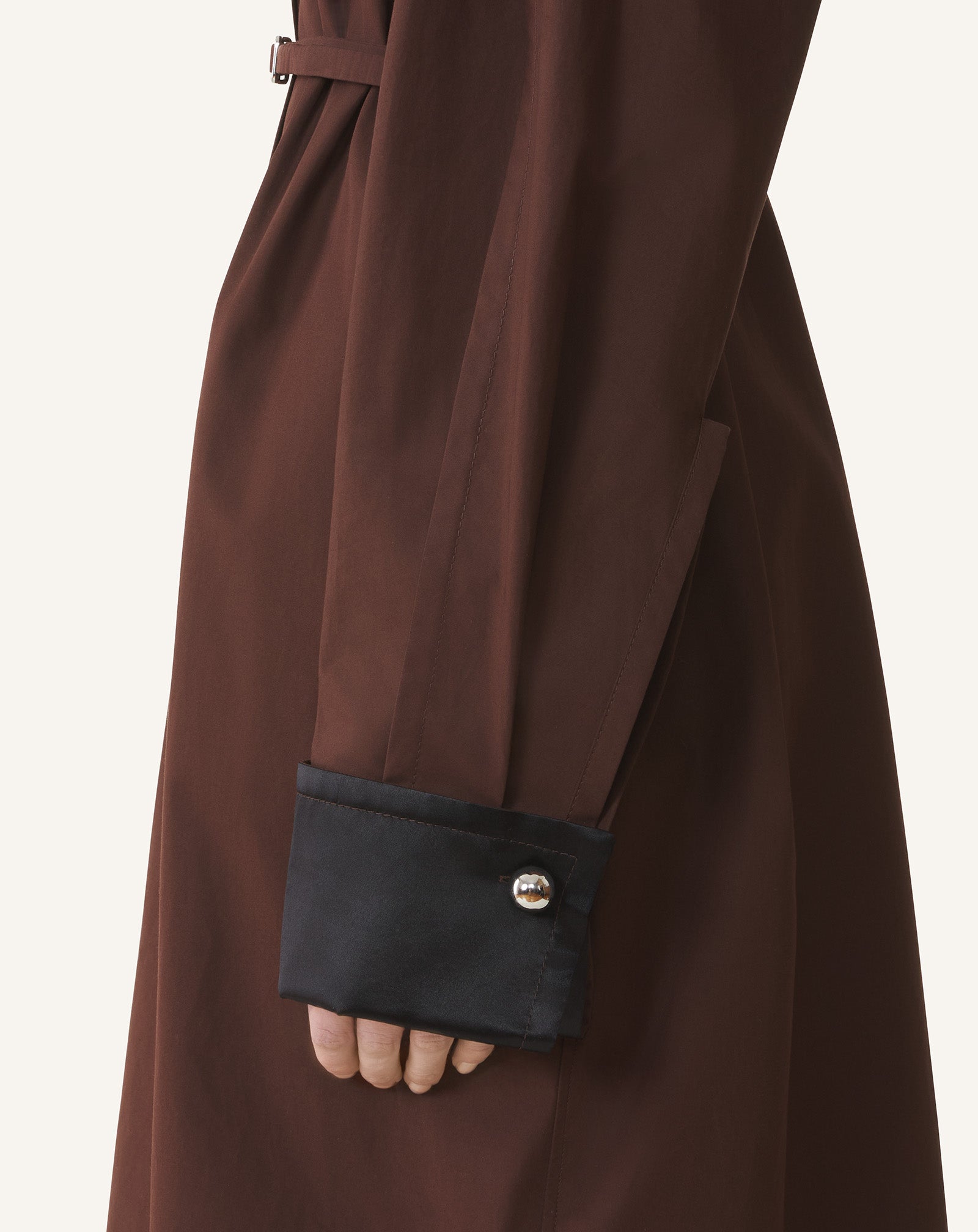 ROBE CHEMISE EN POPELINE DE COTON