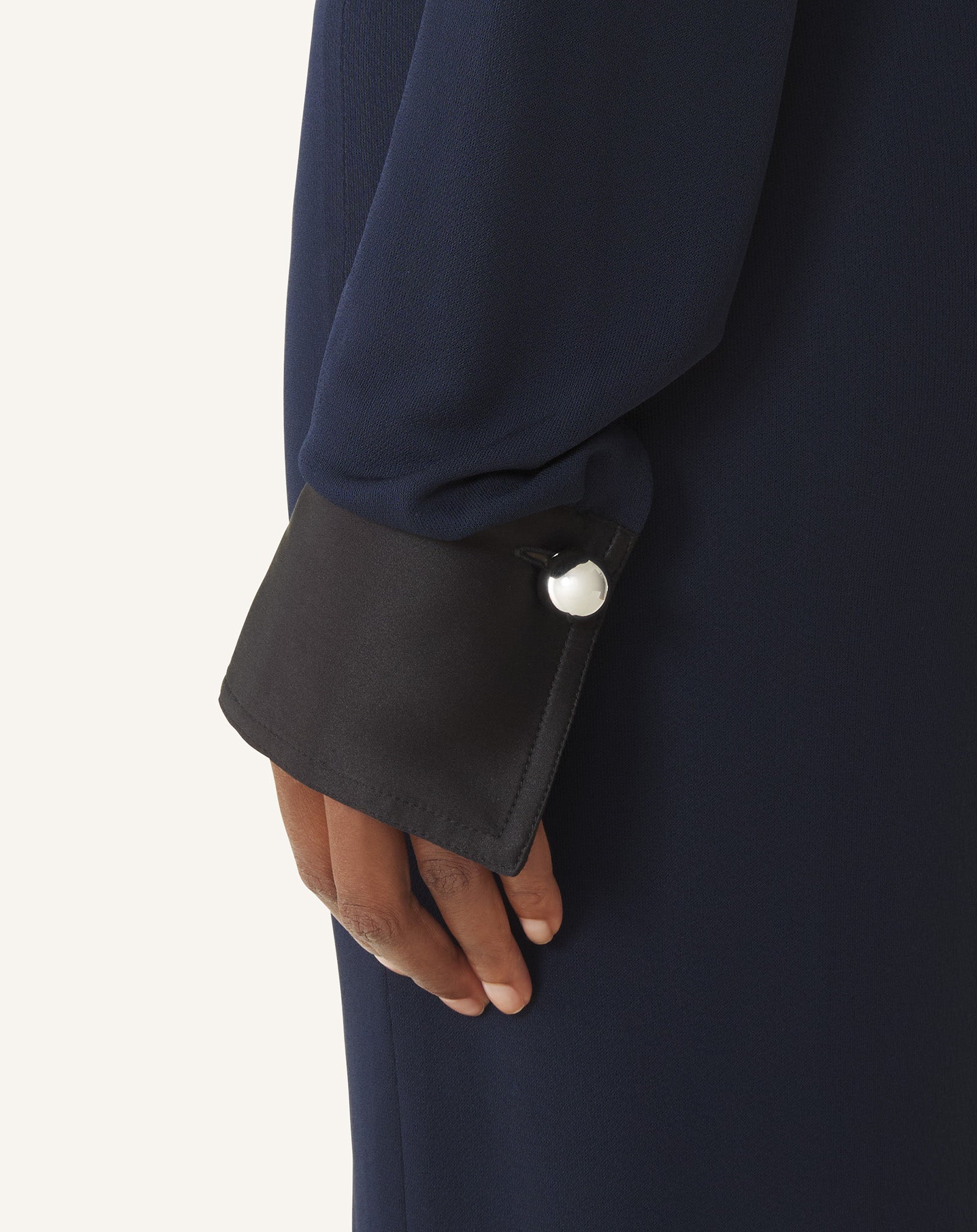 ROBE DRAPÉE EN JERSEY CRÊPE