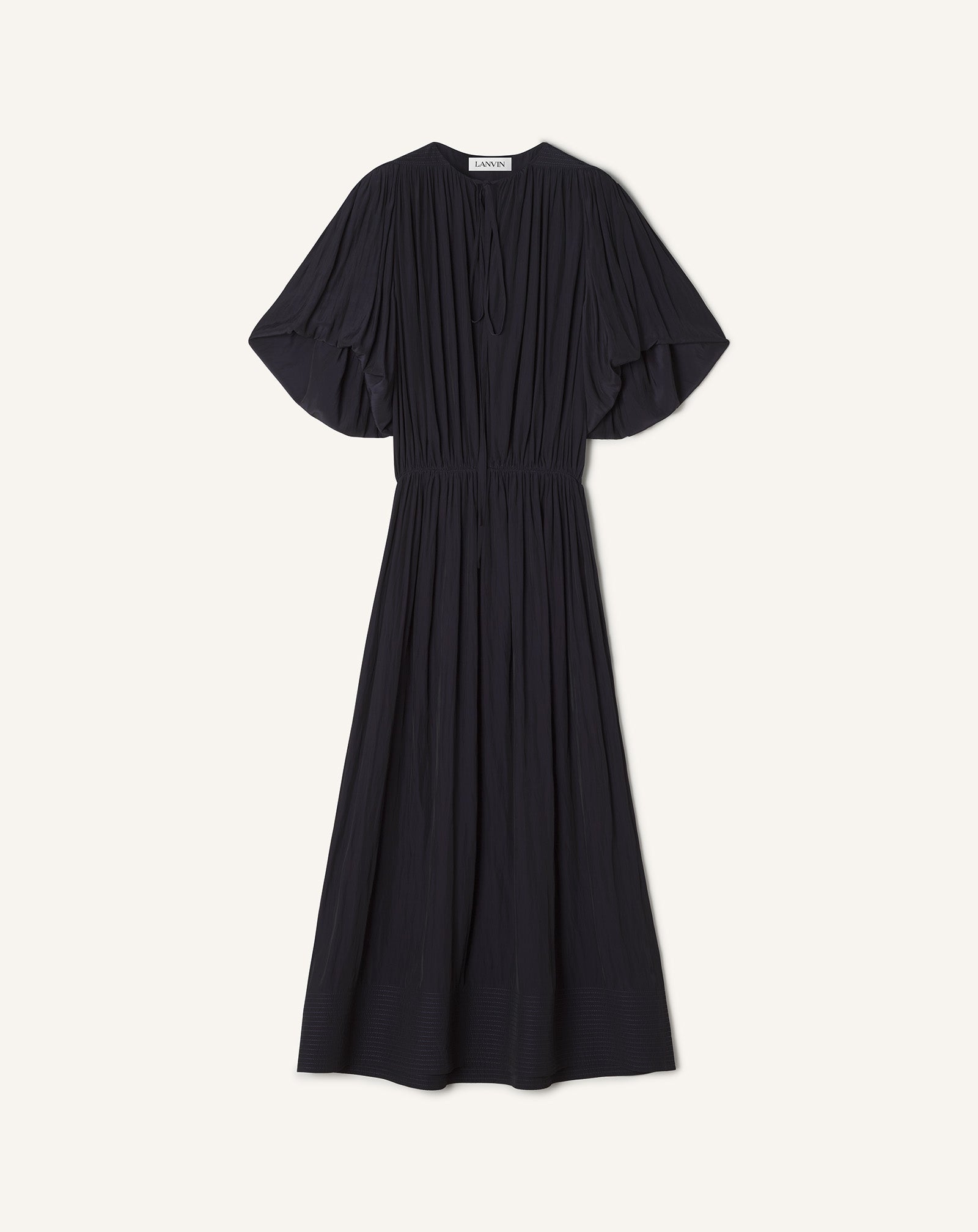 ROBE À MANCHES BOUFFANTES
