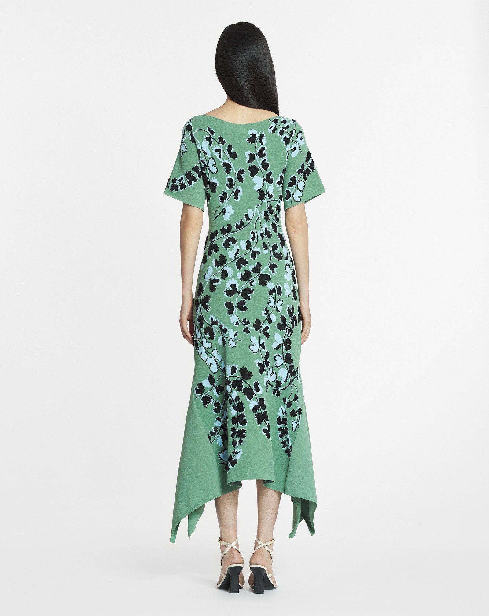 ROBE MIDI EN JACQUARD