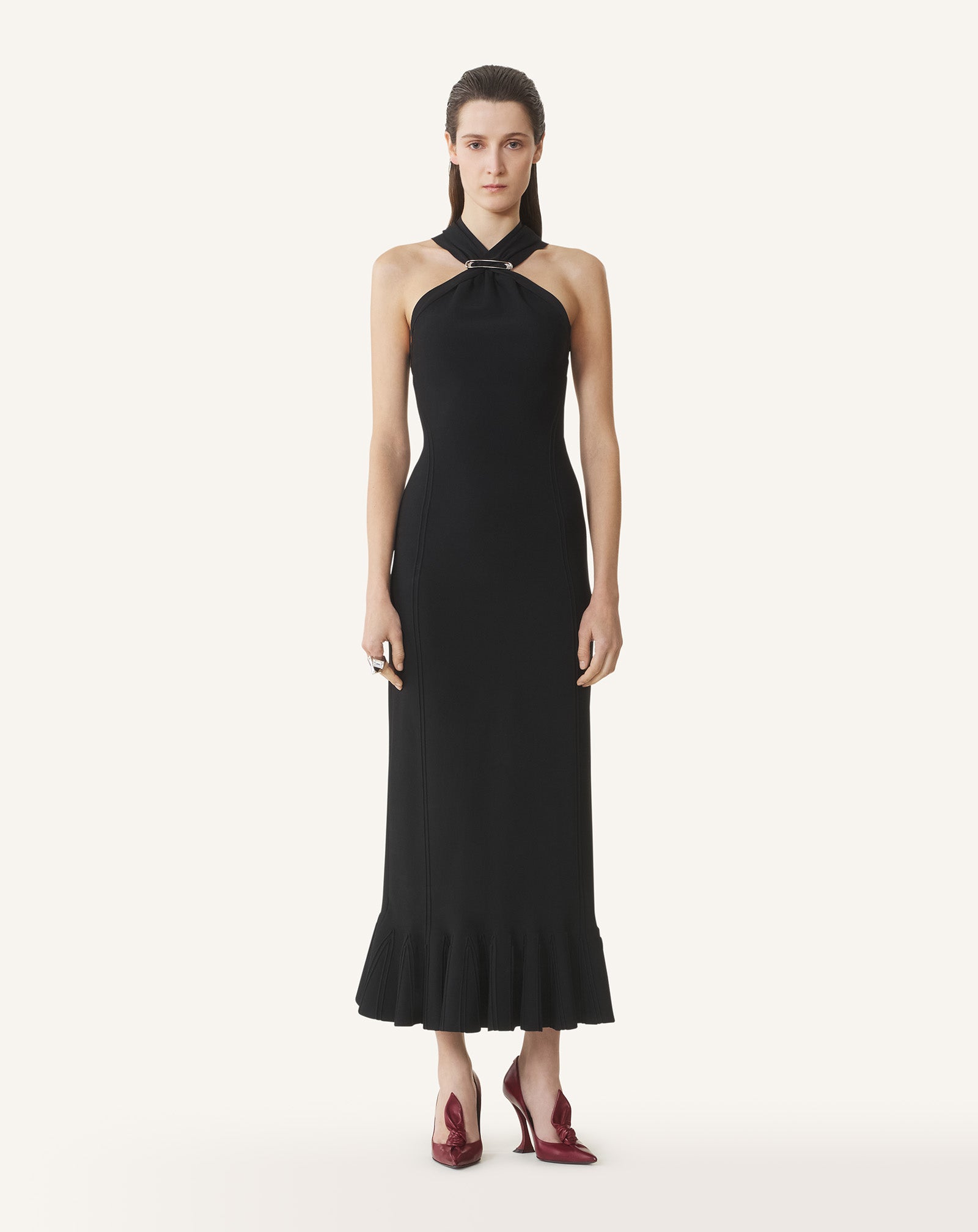 ROBE LONGUE EN VISCOSE