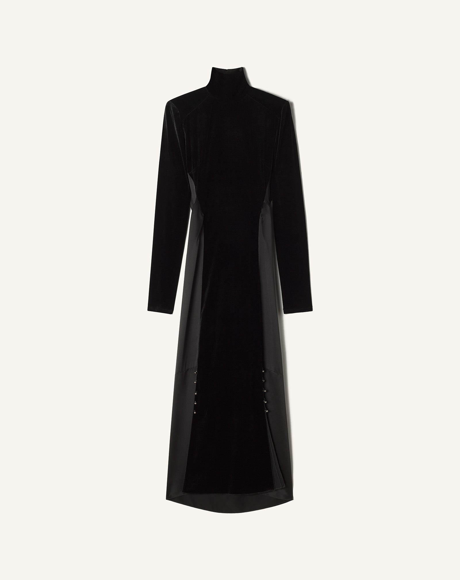 ROBE MIDI EN VELOURS