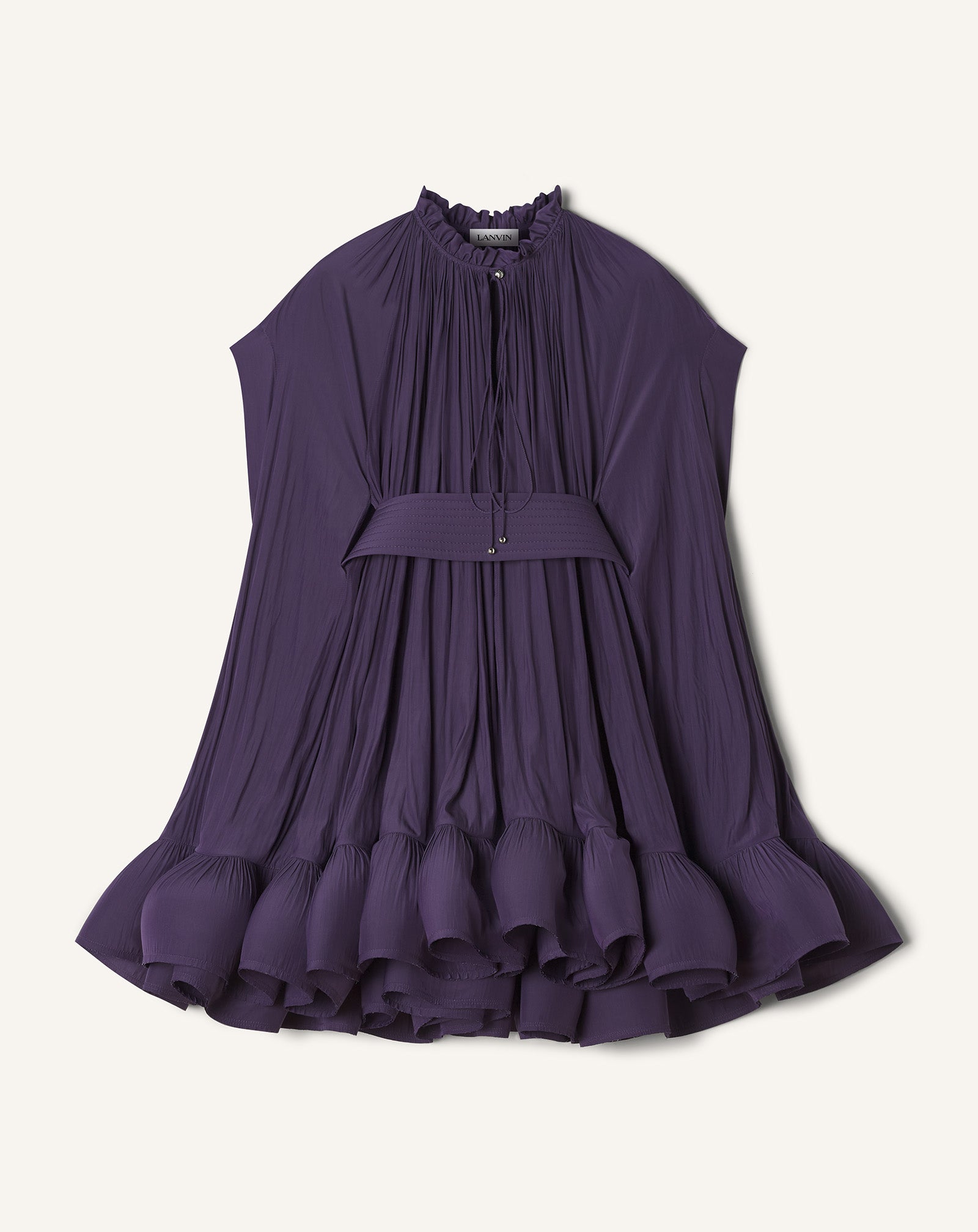 ROBE COURTE EN CHARMEUSE