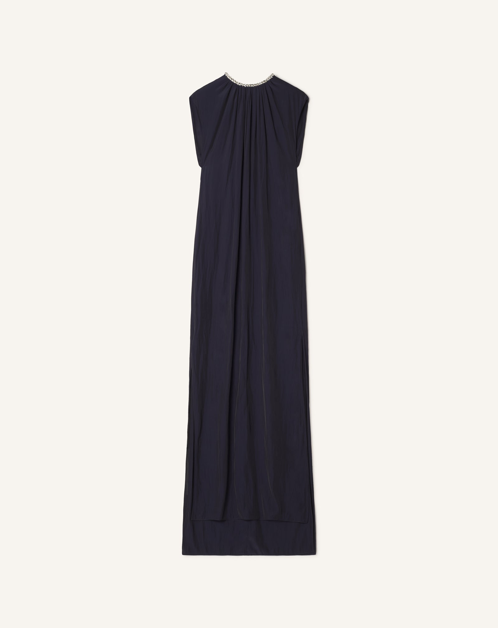 ROBE BRODÉE EN CHARMEUSE