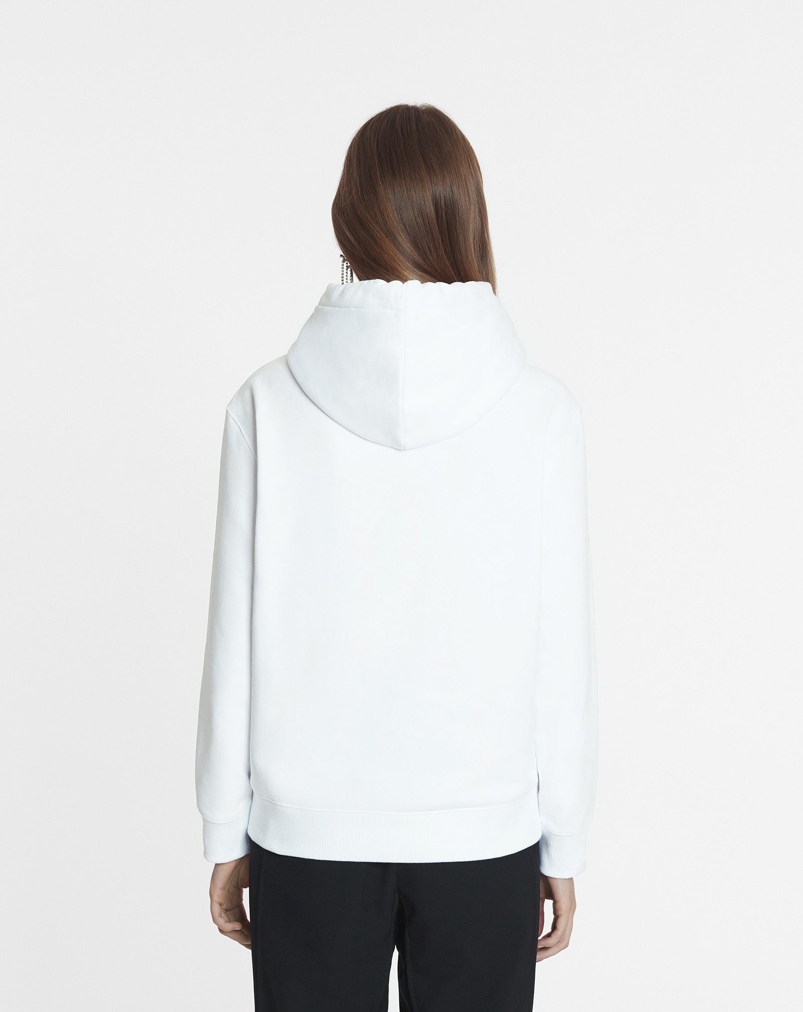 HOODIE BRODÉ LANVIN PERLE