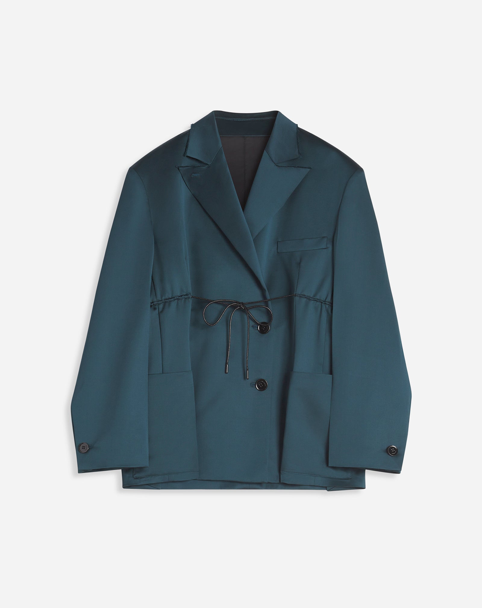 VESTE OVERSIZE CEINTURÉE