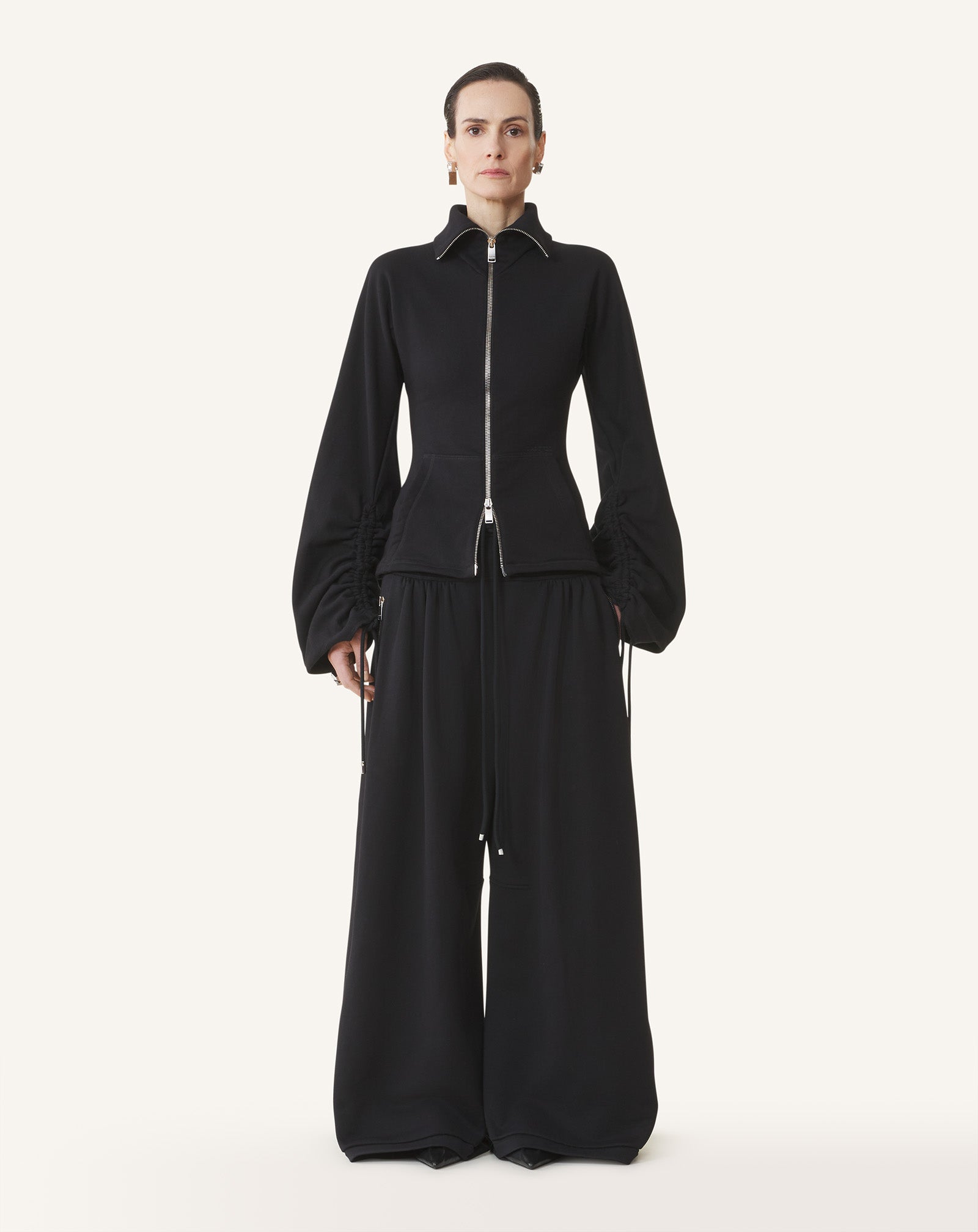 VESTE ZIPPÉE CINTRÉE