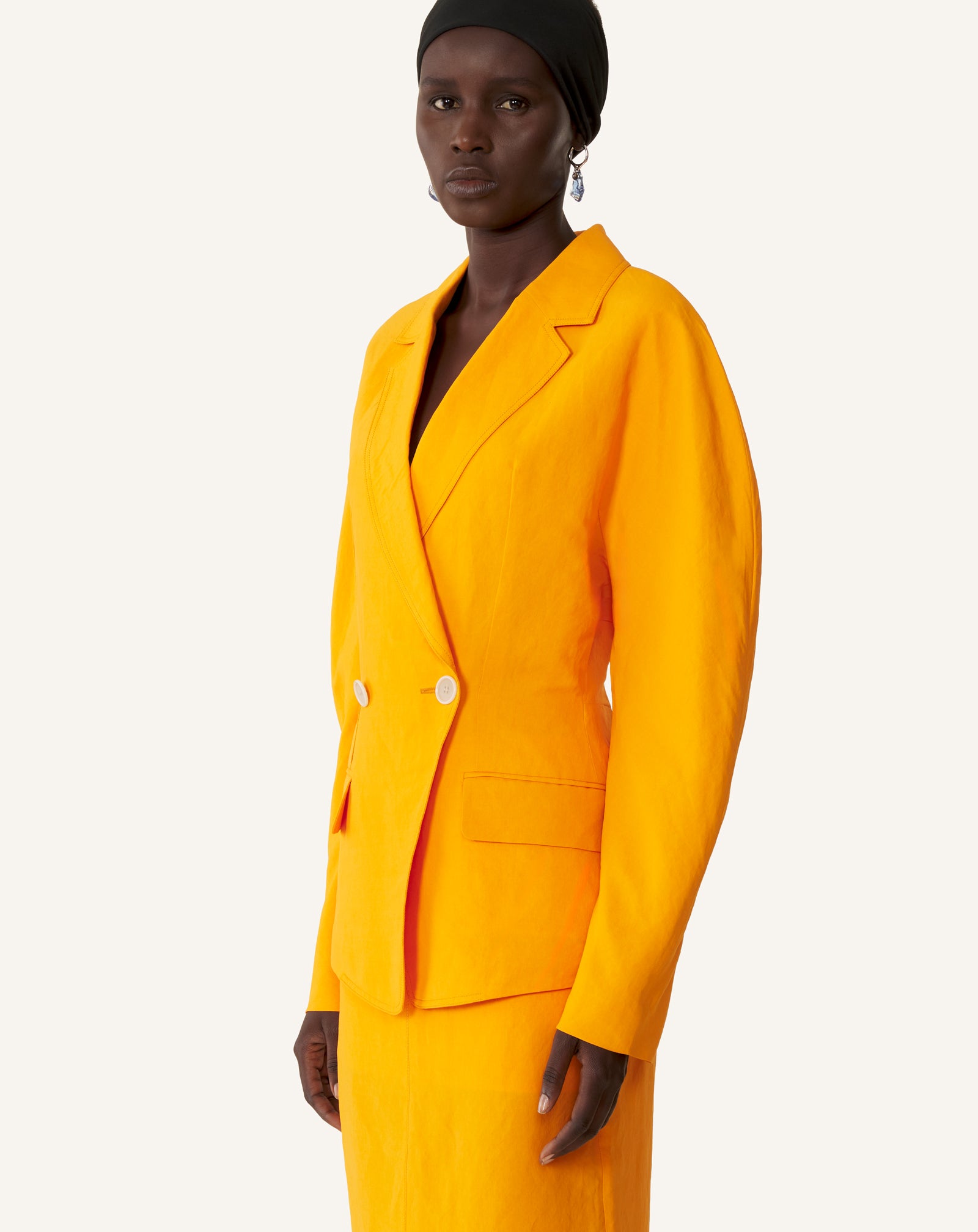 VESTE DOS NU EN PAPIER