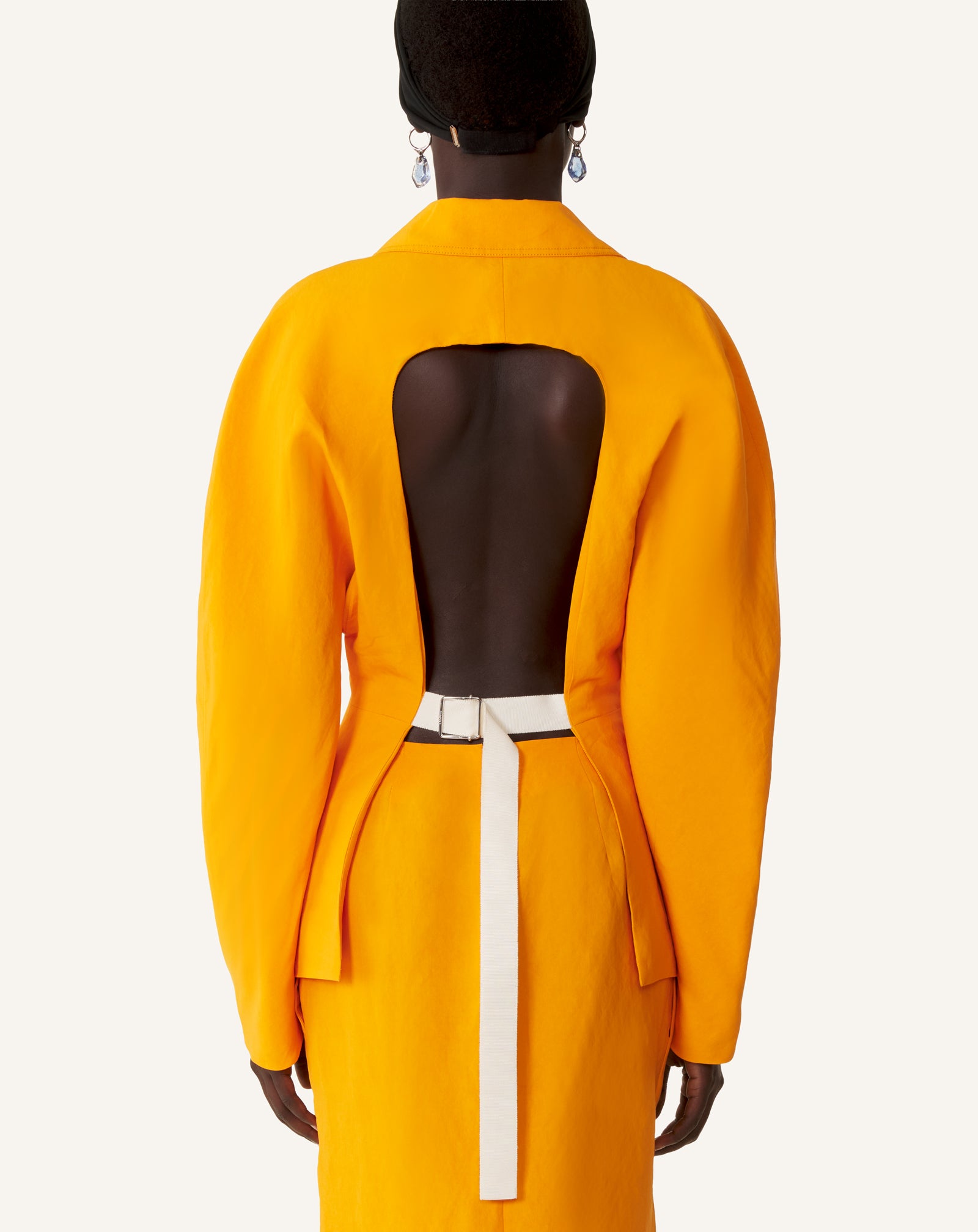 VESTE DOS NU EN PAPIER