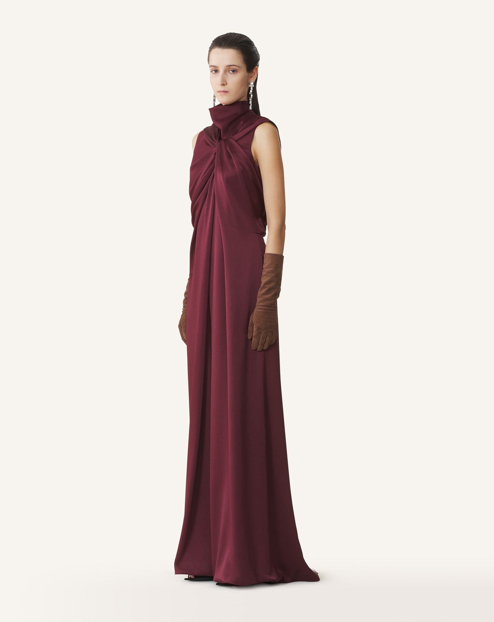 COMBINAISON LONGUE EN SATIN