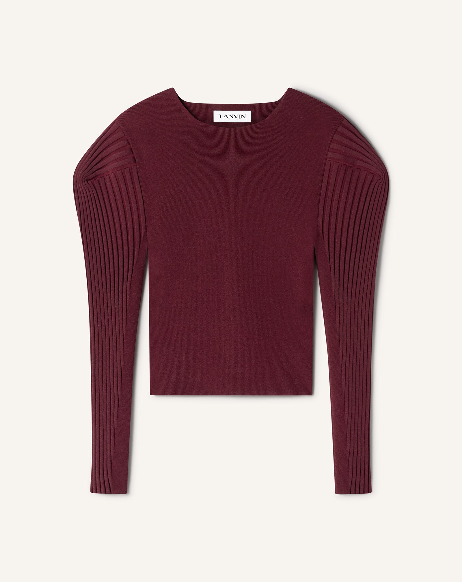 PULL À PLASTRON EN VISCOSE