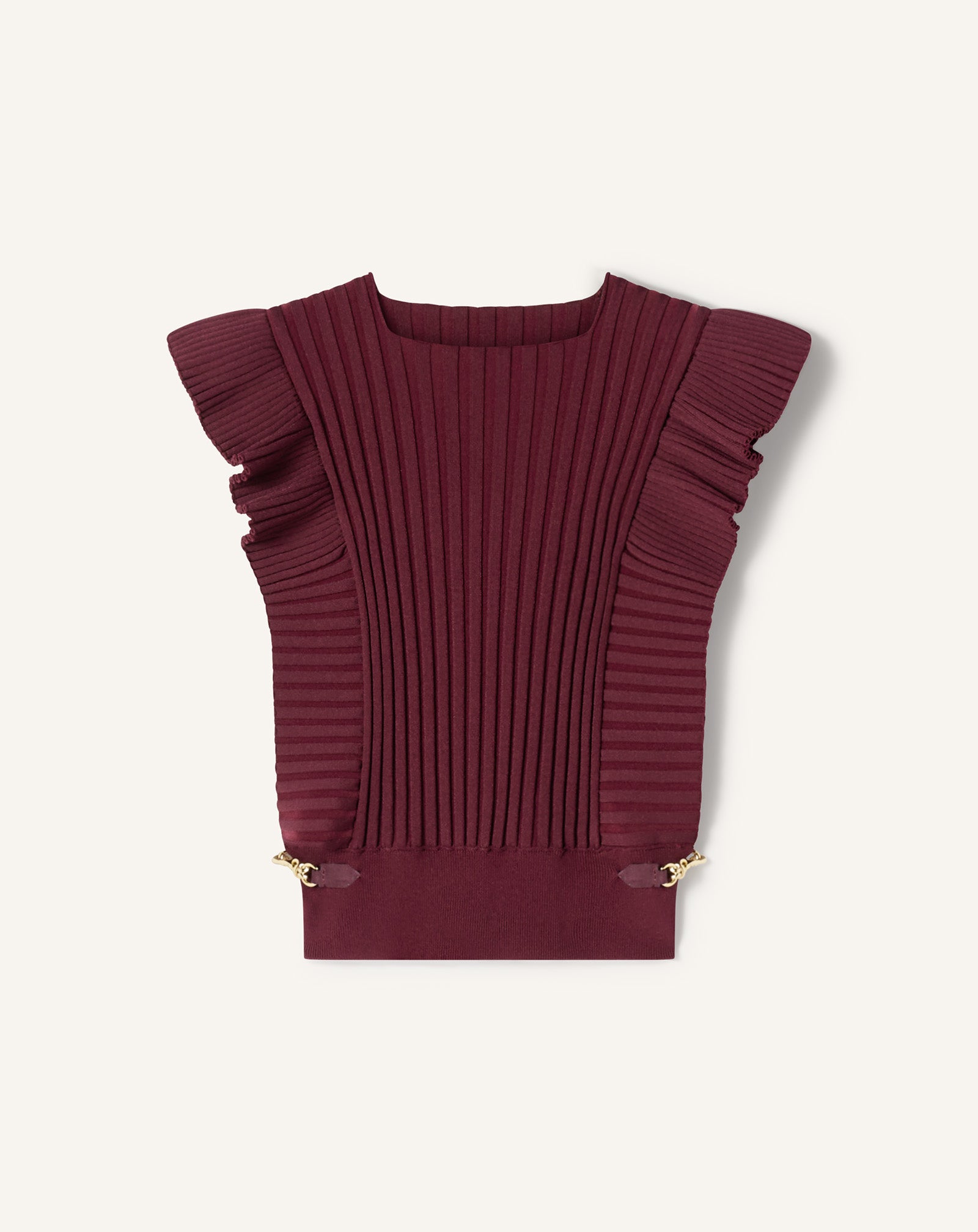 PULL À PLASTRON EN VISCOSE