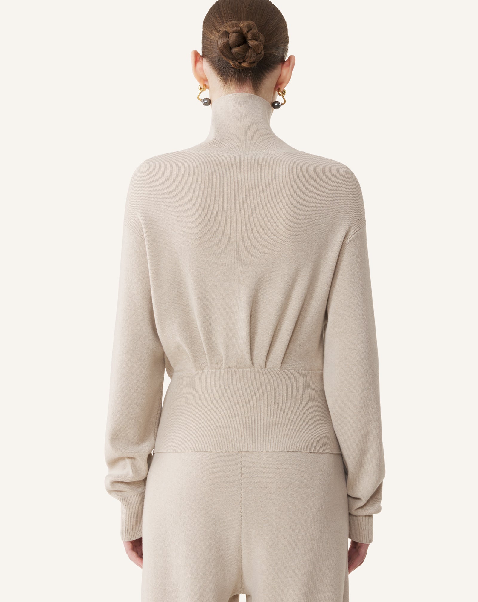 PULL EN LAINE ET CACHEMIRE