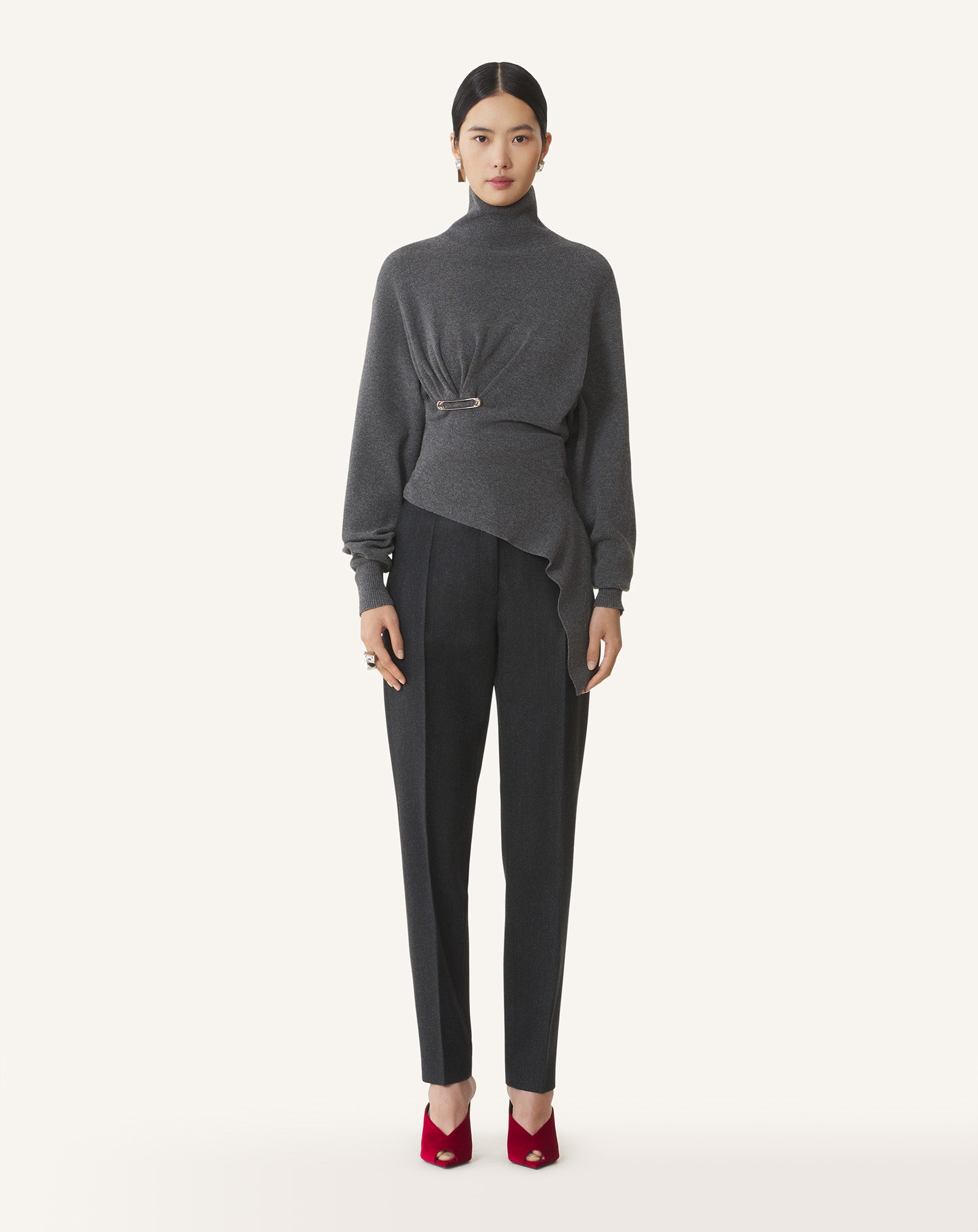 PULL EN LAINE ET CACHEMIRE