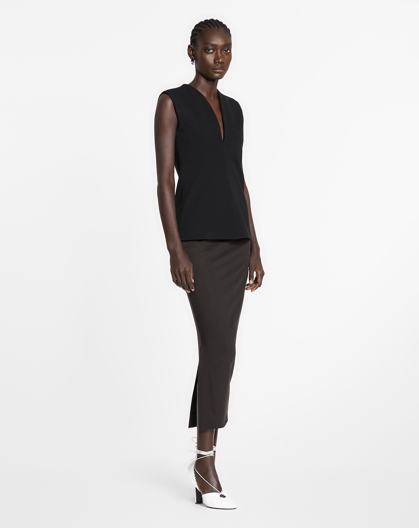 HAUT COL PLONGEANT EN JERSEY